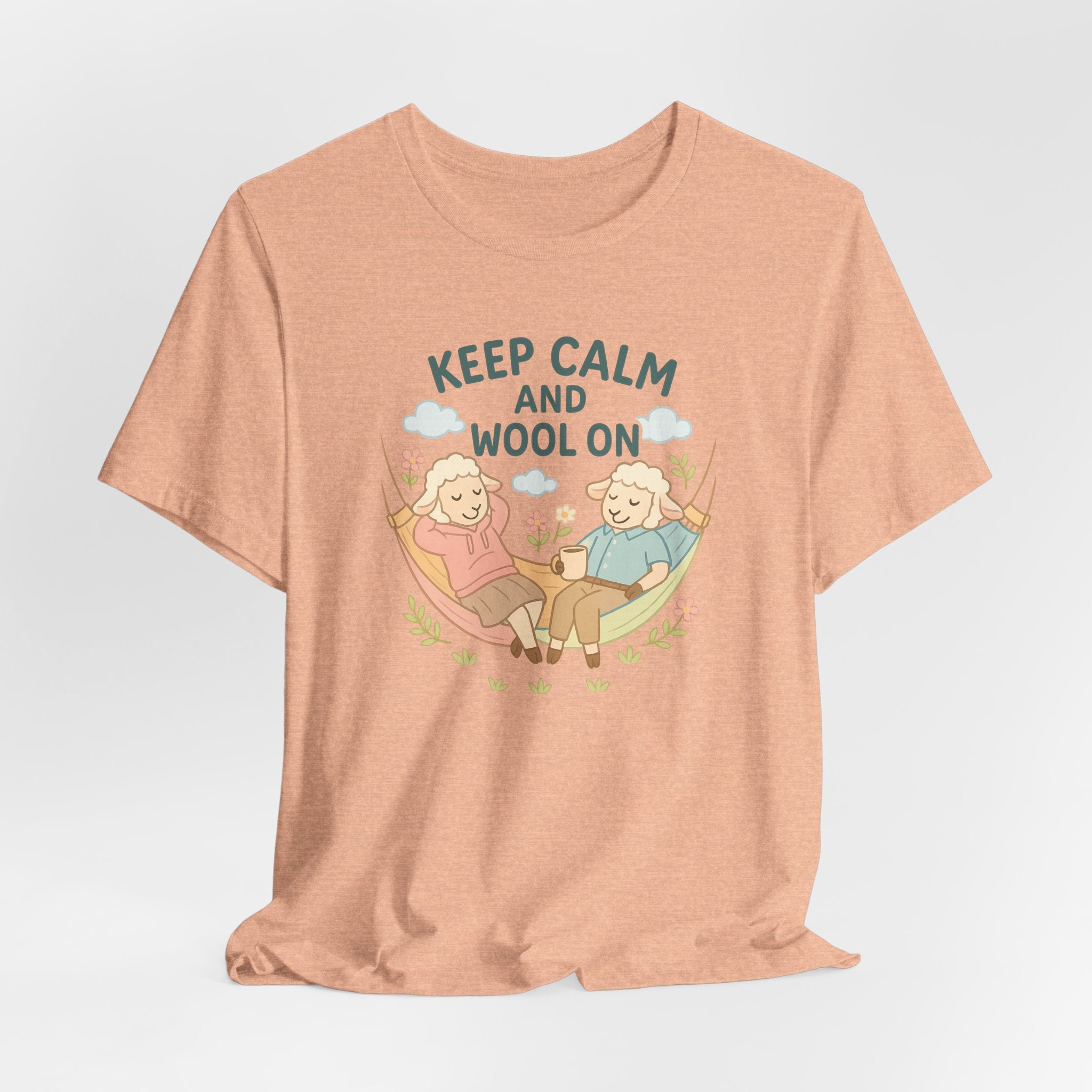Keep Calm and Wool On – Graphic T-Shirt