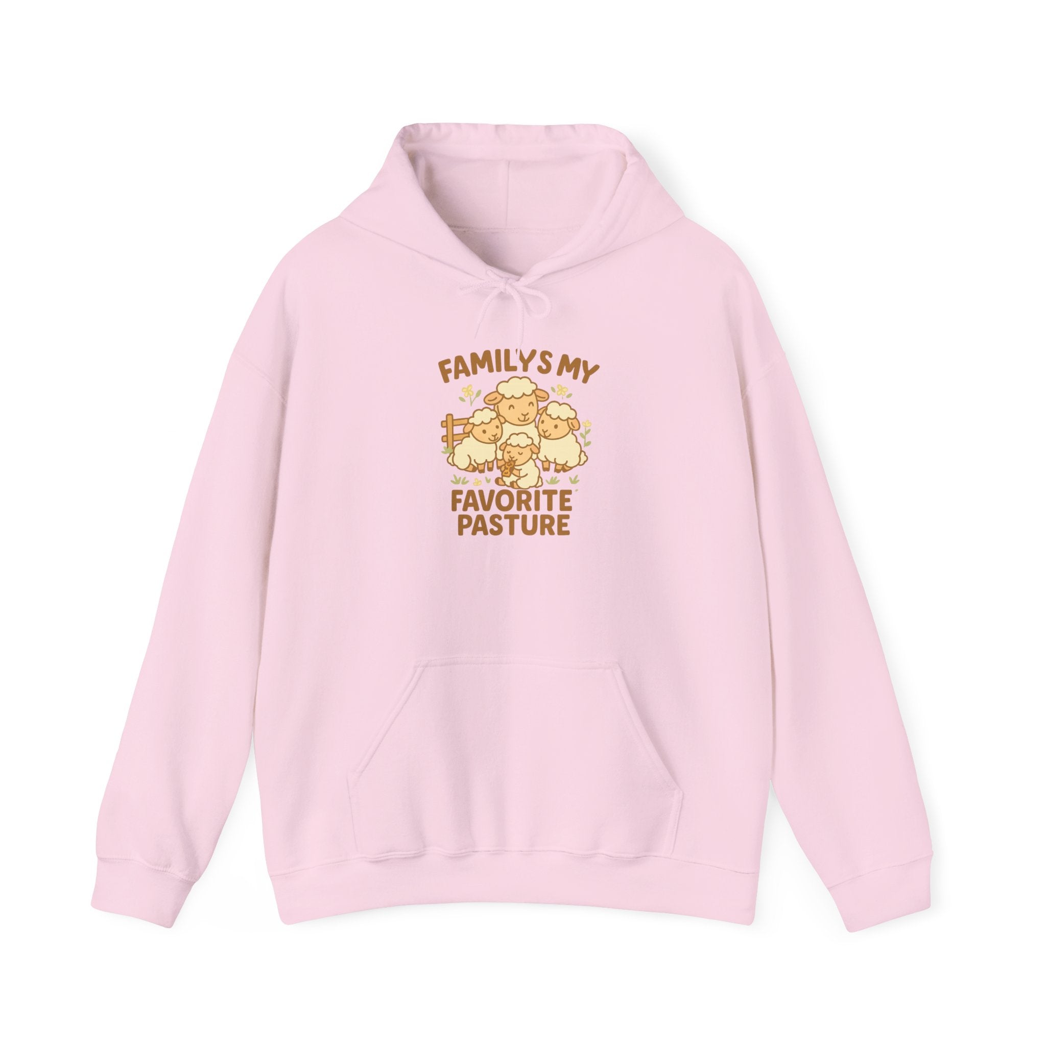 Family Is My Favorite Pasture – Graphic Hoodie