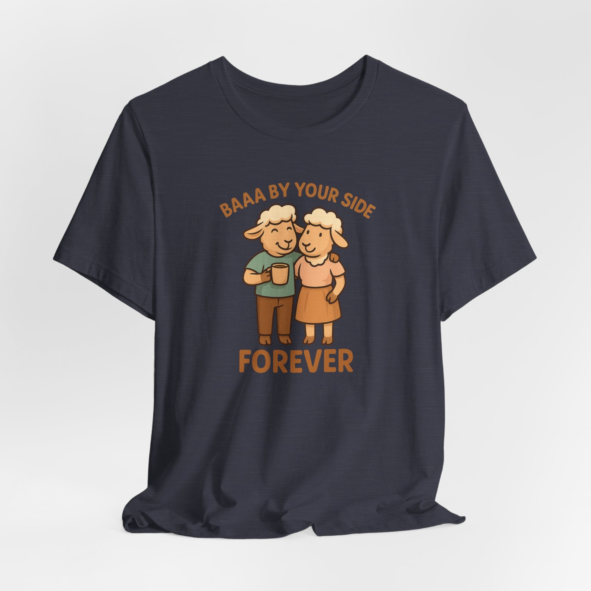 Baaa by Your Side Forever (Couple) – Graphic T-Shirt