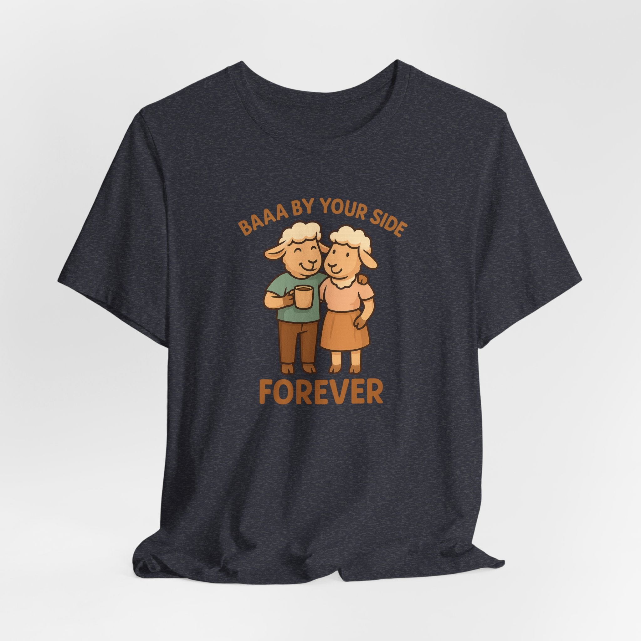 Baaa by Your Side Forever (Couple) – Graphic T-Shirt