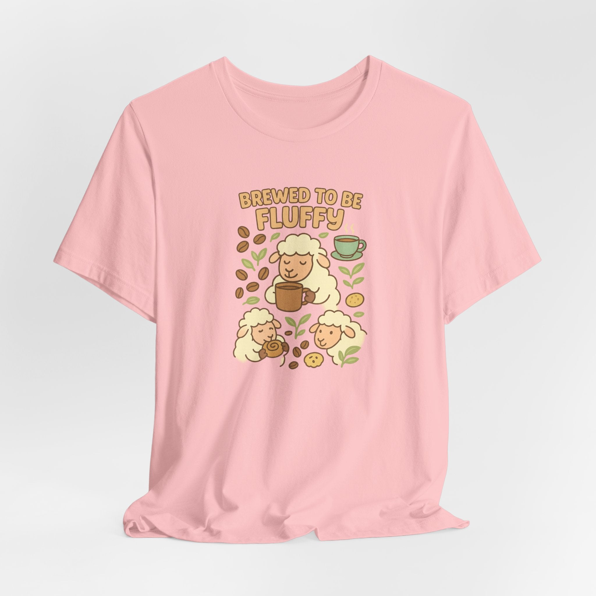 Brewed to Be Fluffy – Graphic T-Shirt