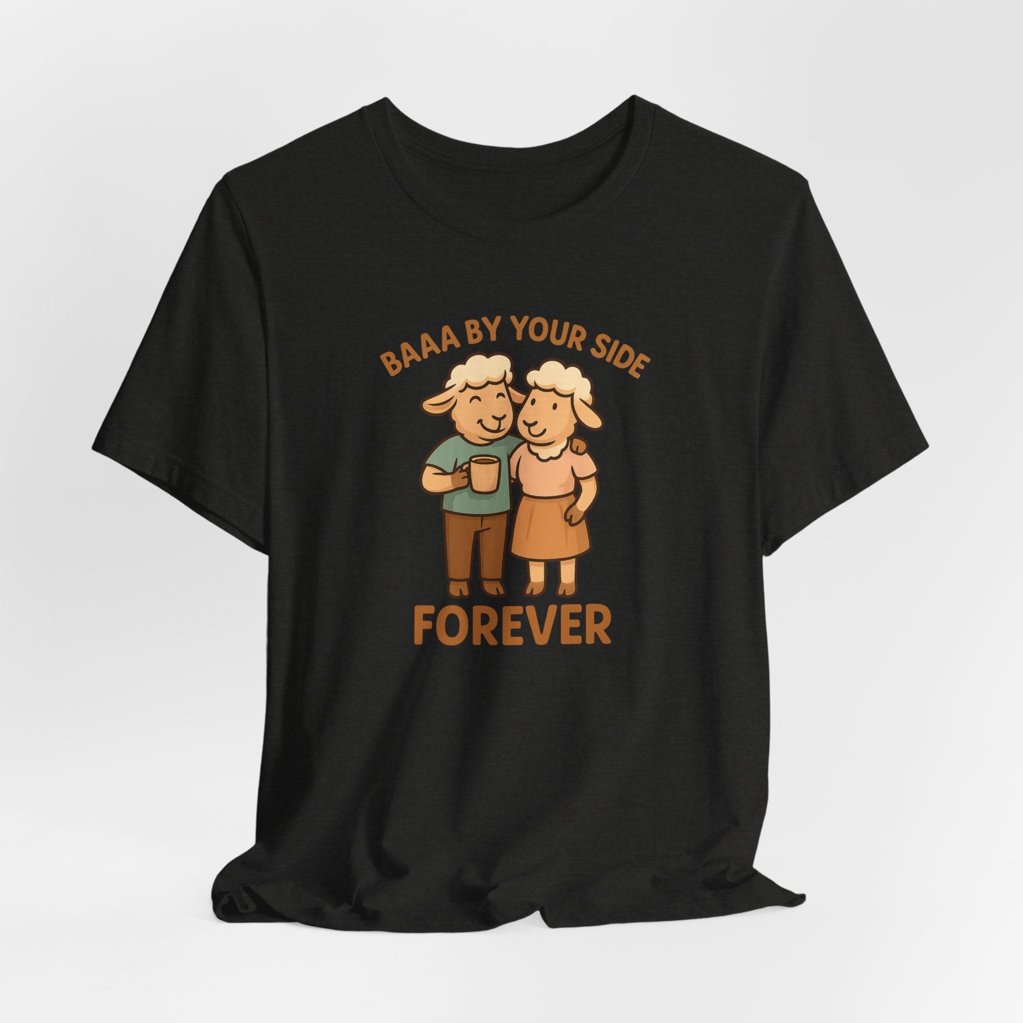 Baaa by Your Side Forever (Couple) – Graphic T-Shirt