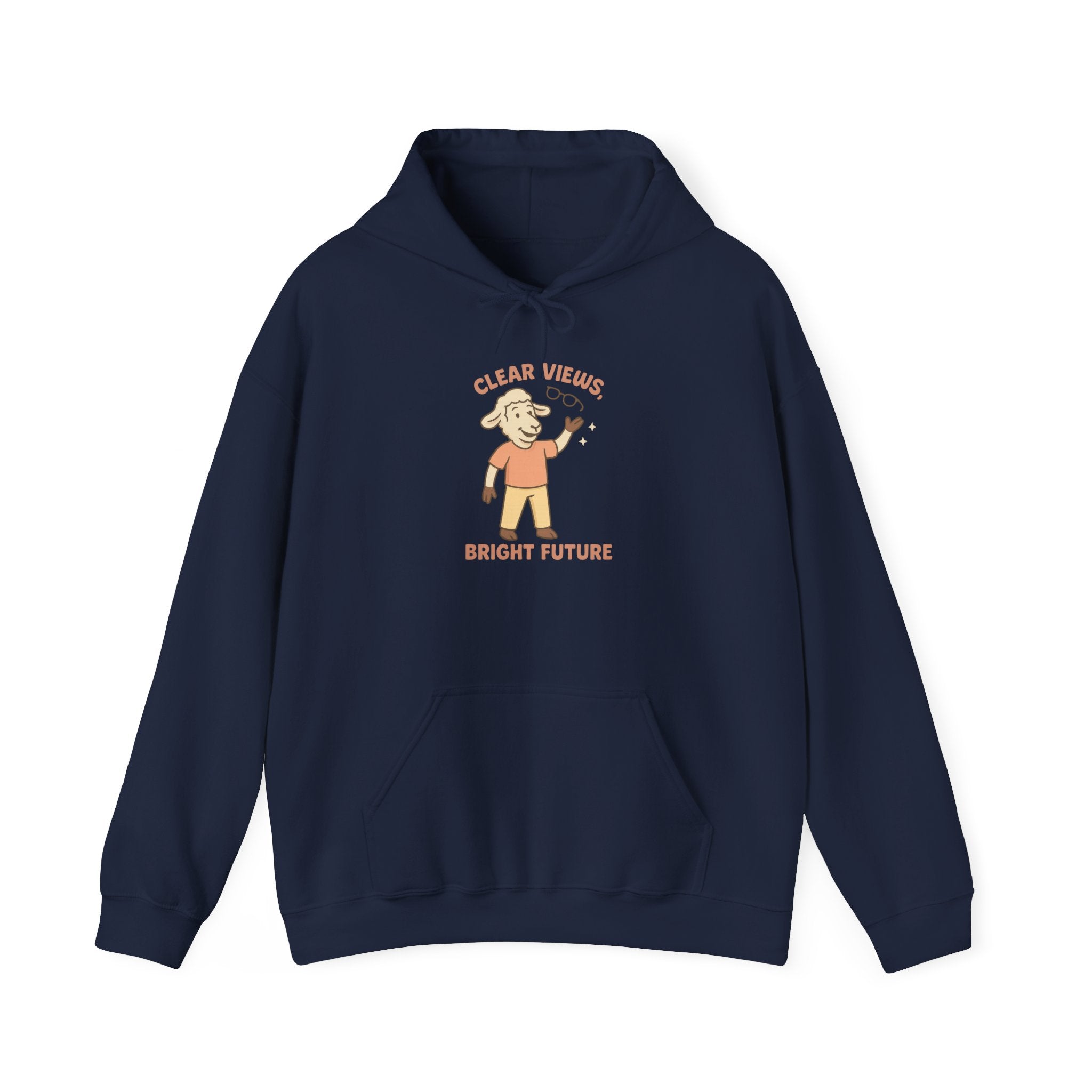 Clear Views, Bright Future – Graphic Hoodie