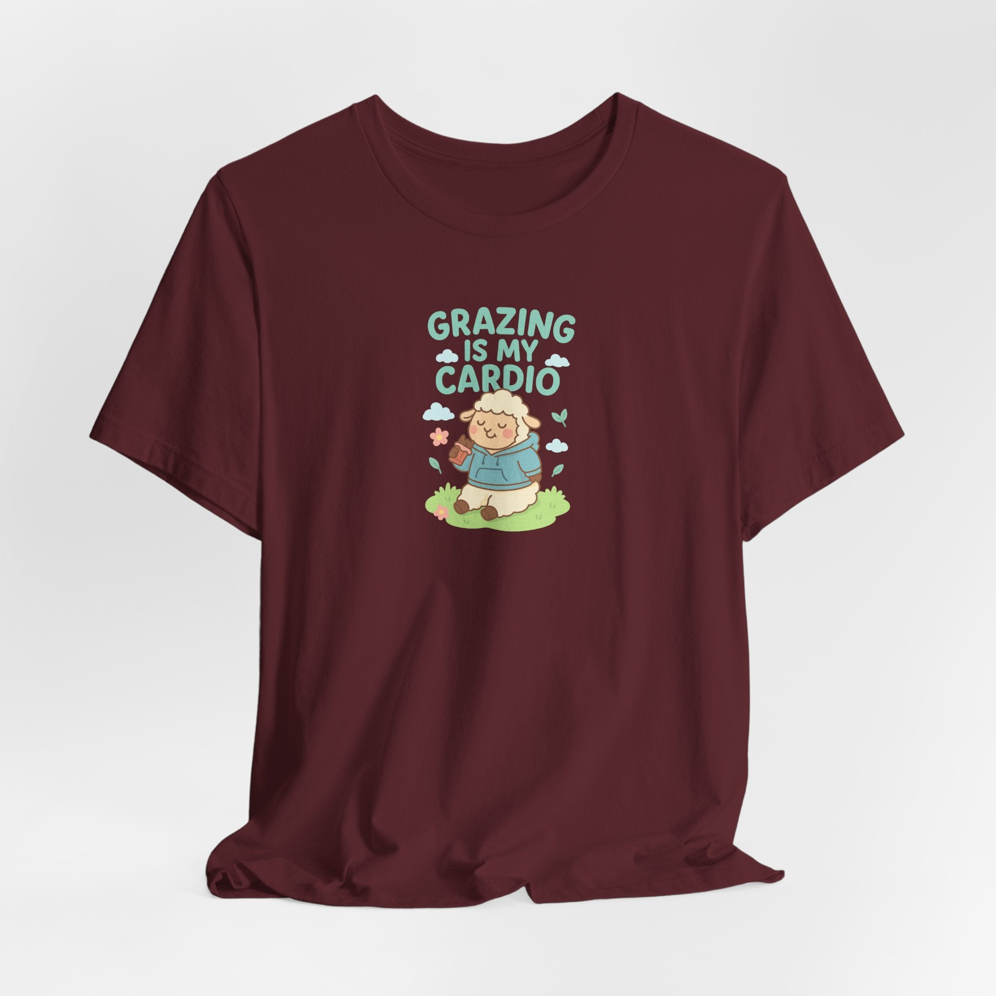 Grazing Is My Cardio – Graphic T-Shirt