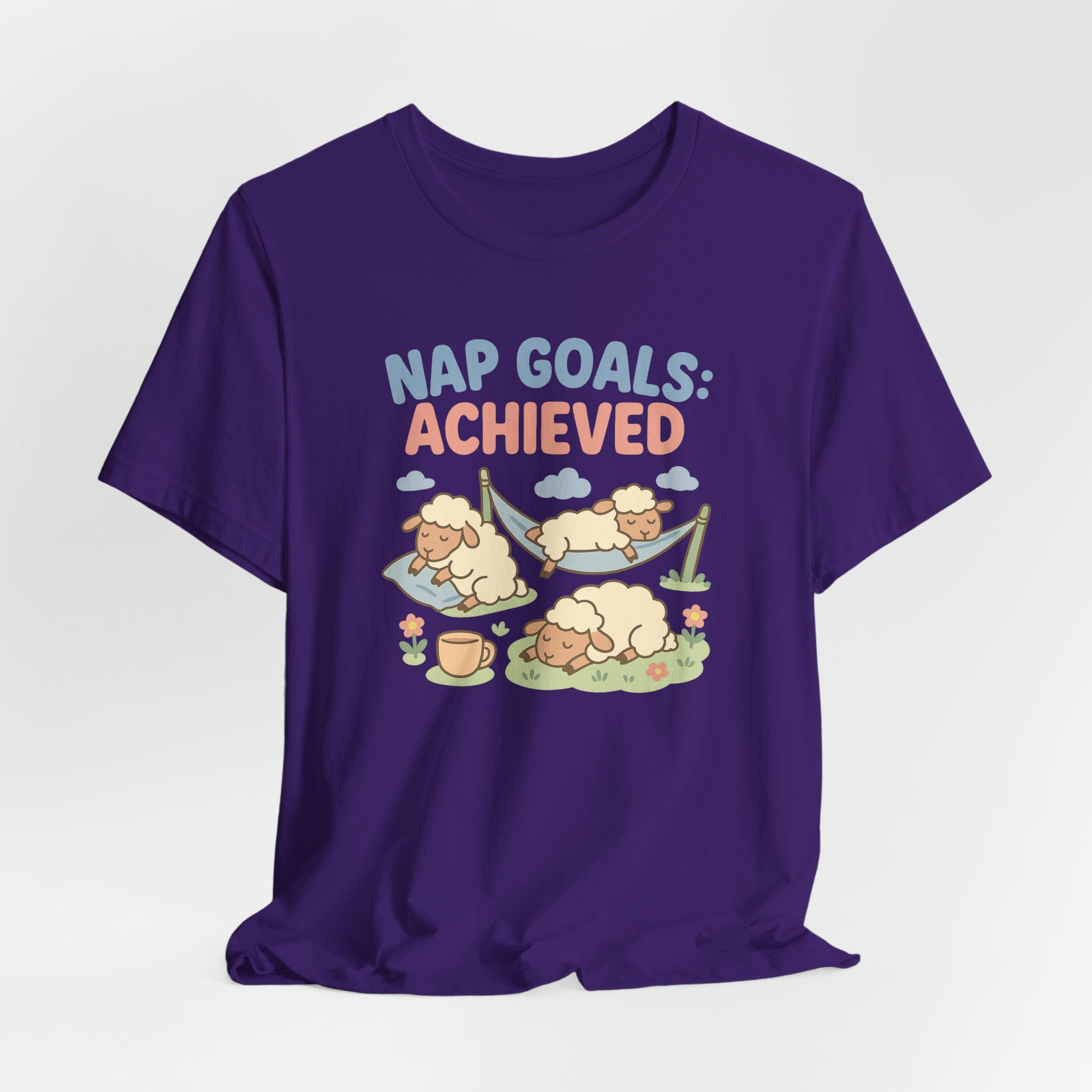 Nap Goals: Achieved – Graphic T-Shirt