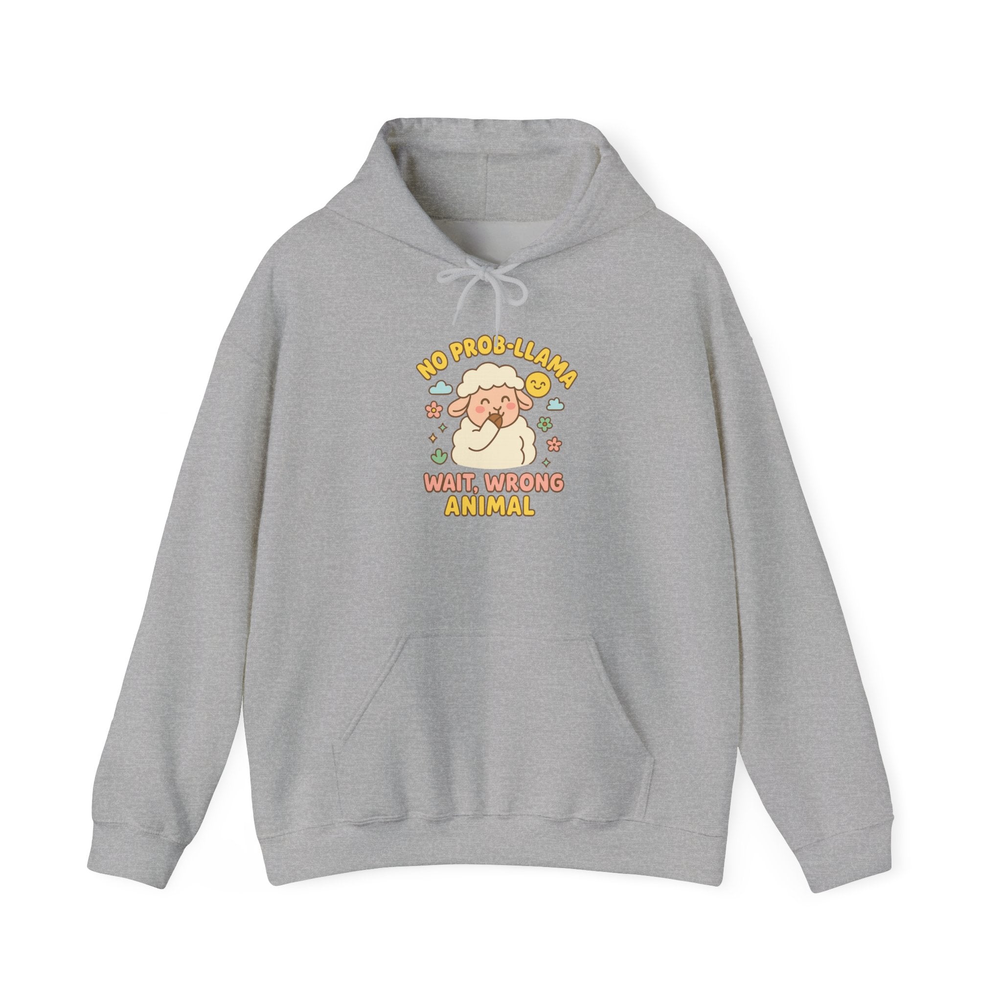 No Prob-llama (Wait, Wrong Animal) – Graphic Hoodie