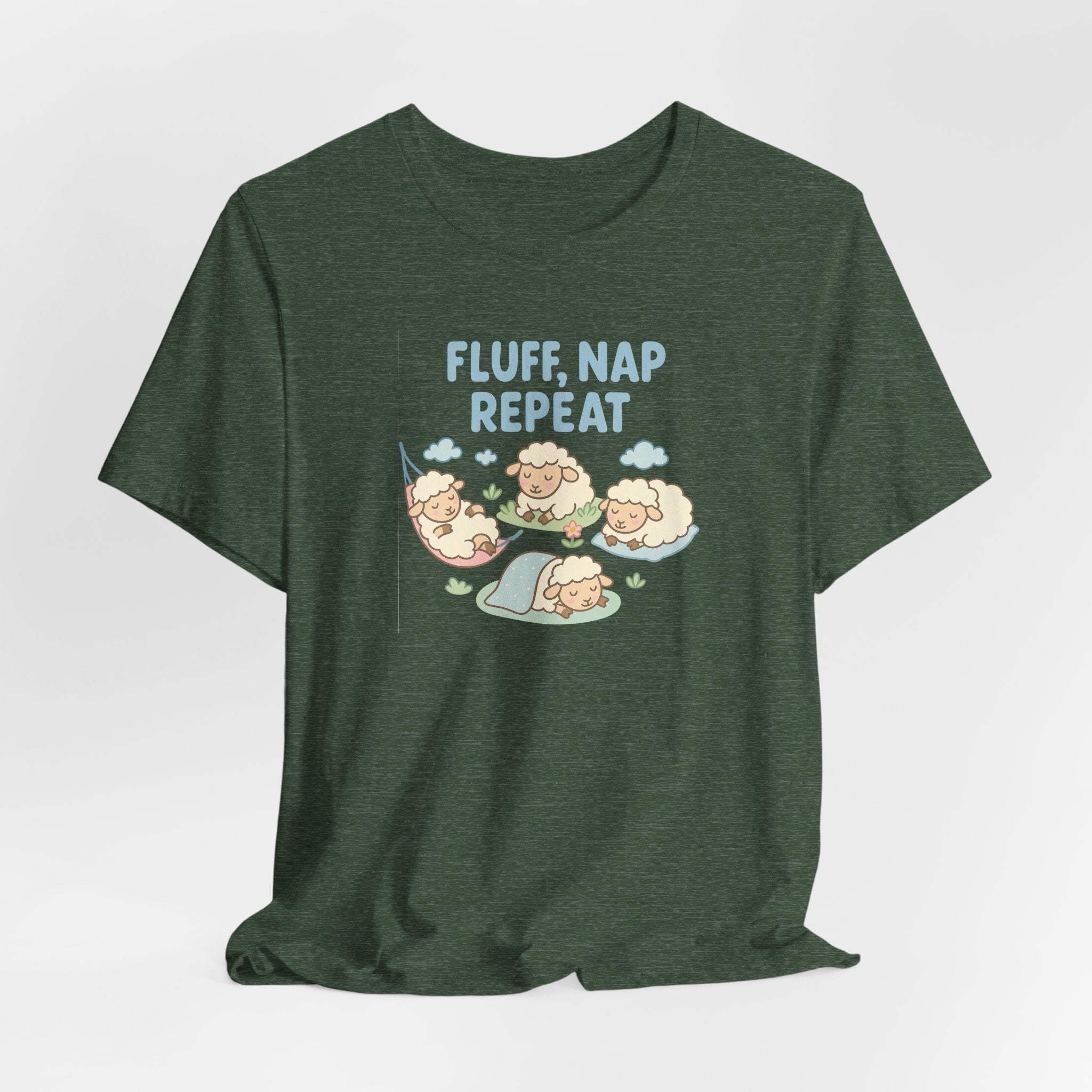 Fluff, Nap, Repeat – Graphic T-Shirt