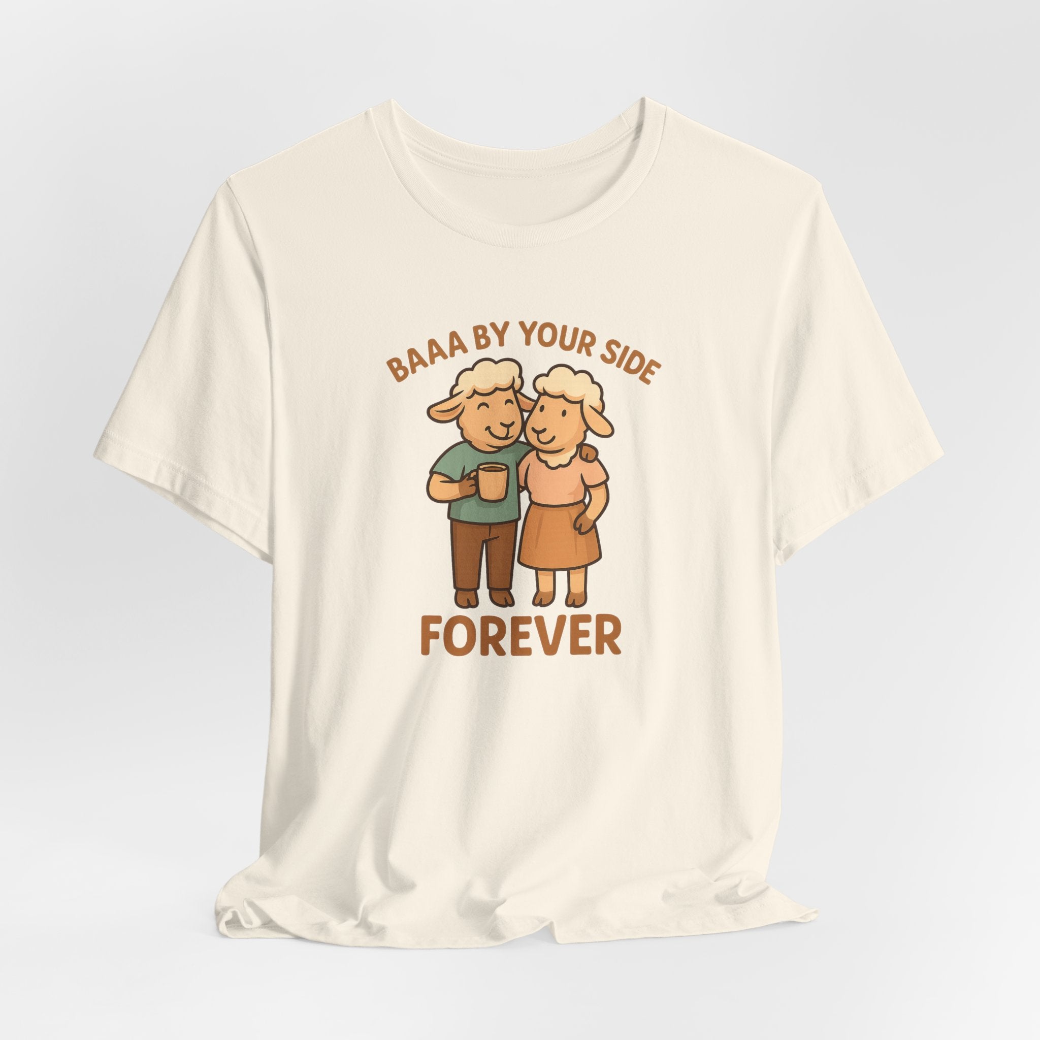 Baaa by Your Side Forever (Couple) – Graphic T-Shirt