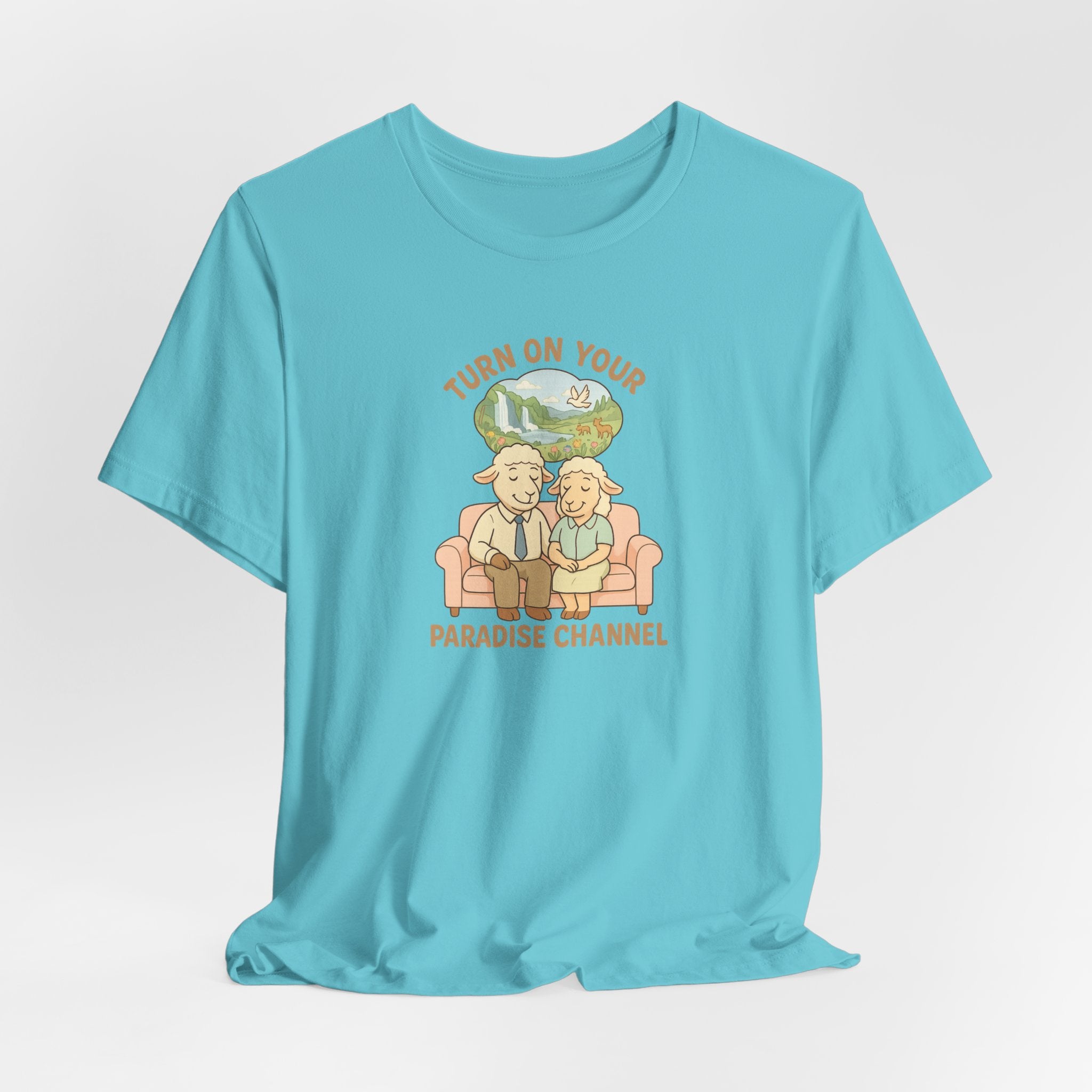 Turn On Your Paradise Channel – Graphic T-Shirt