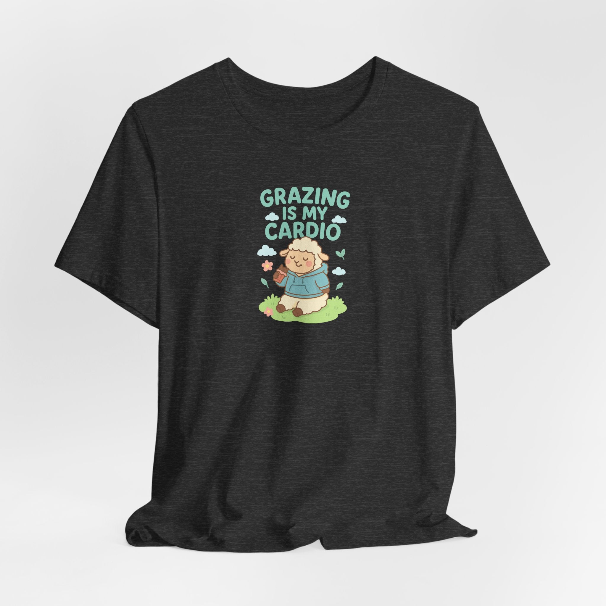 Grazing Is My Cardio – Graphic T-Shirt