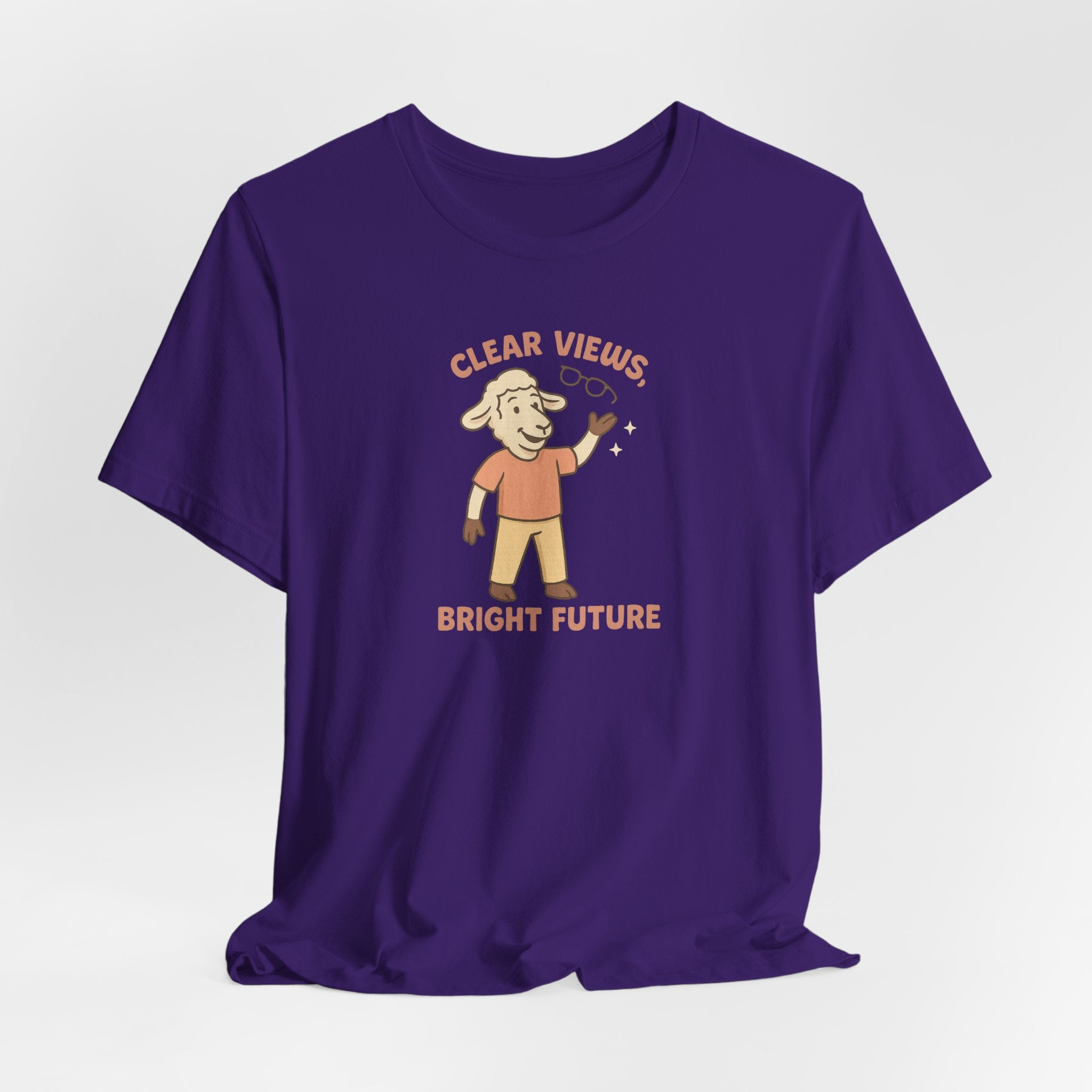 Clear Views, Bright Future – Graphic T-Shirt