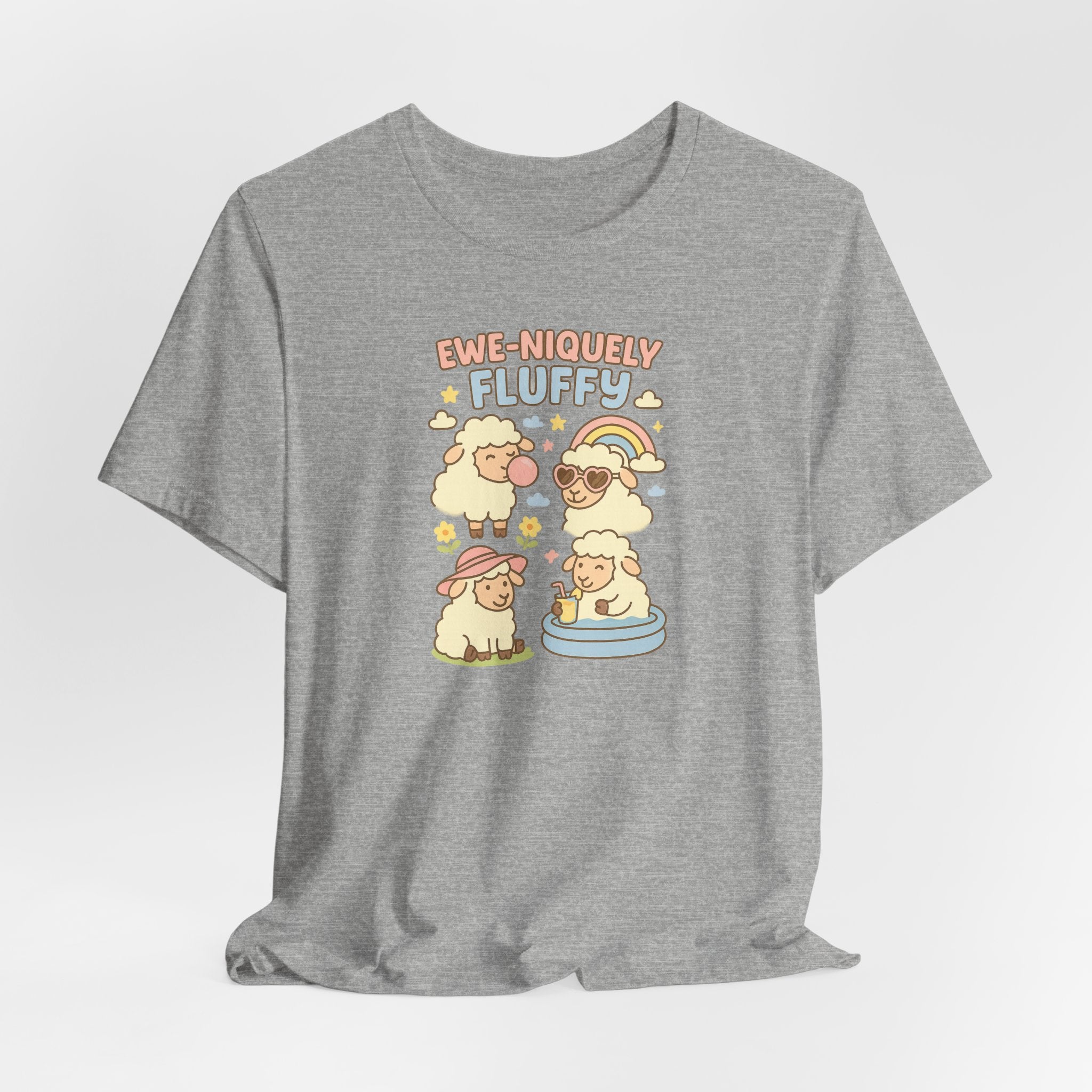 Ewe-niquely Fluffy – Graphic T-Shirt