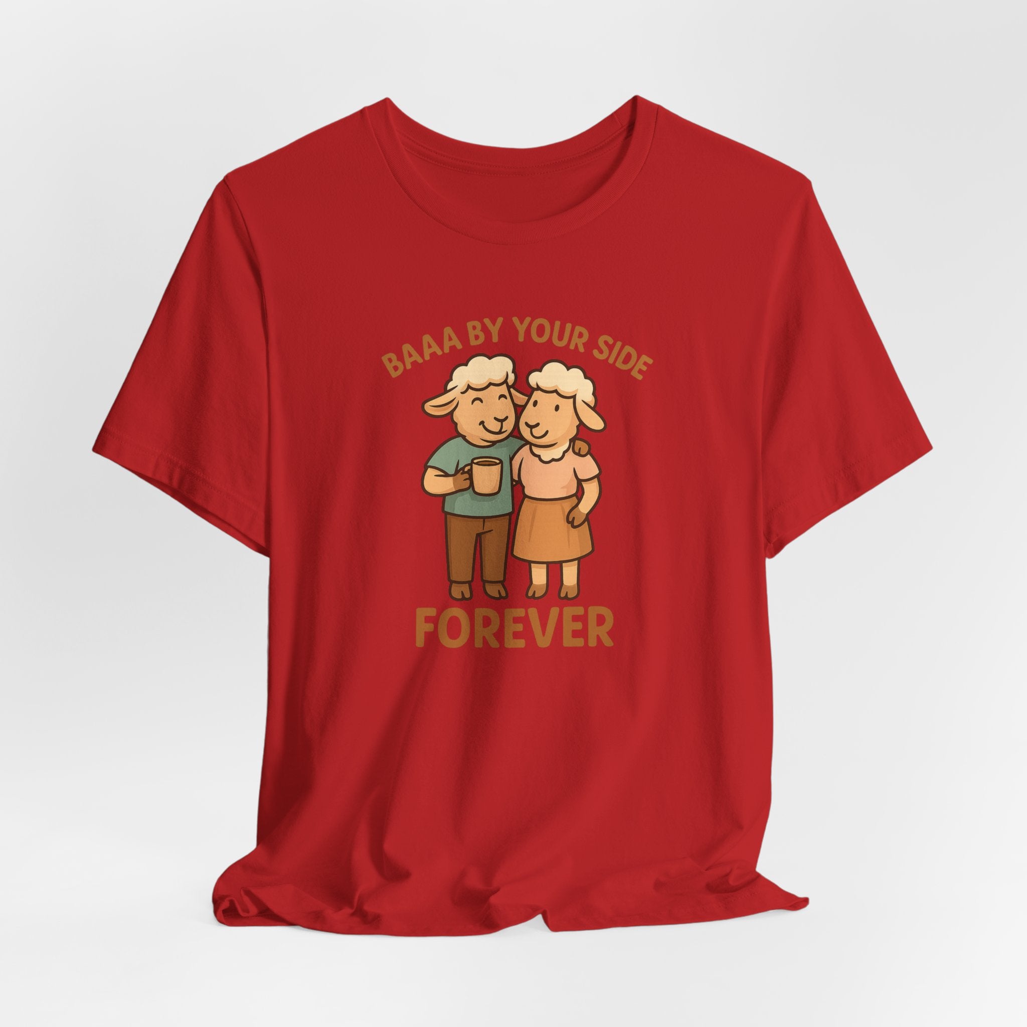 Baaa by Your Side Forever (Couple) – Graphic T-Shirt