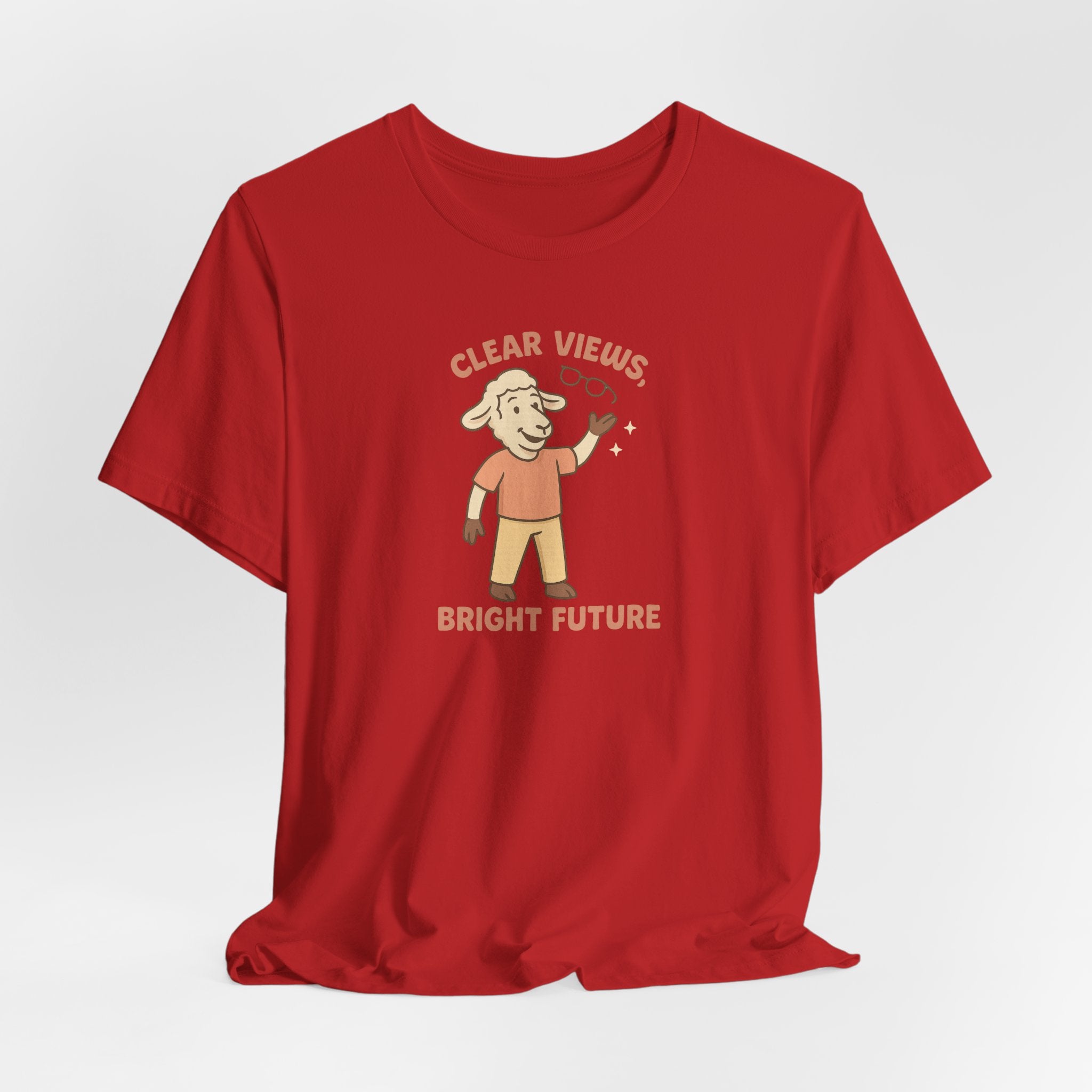 Clear Views, Bright Future – Graphic T-Shirt