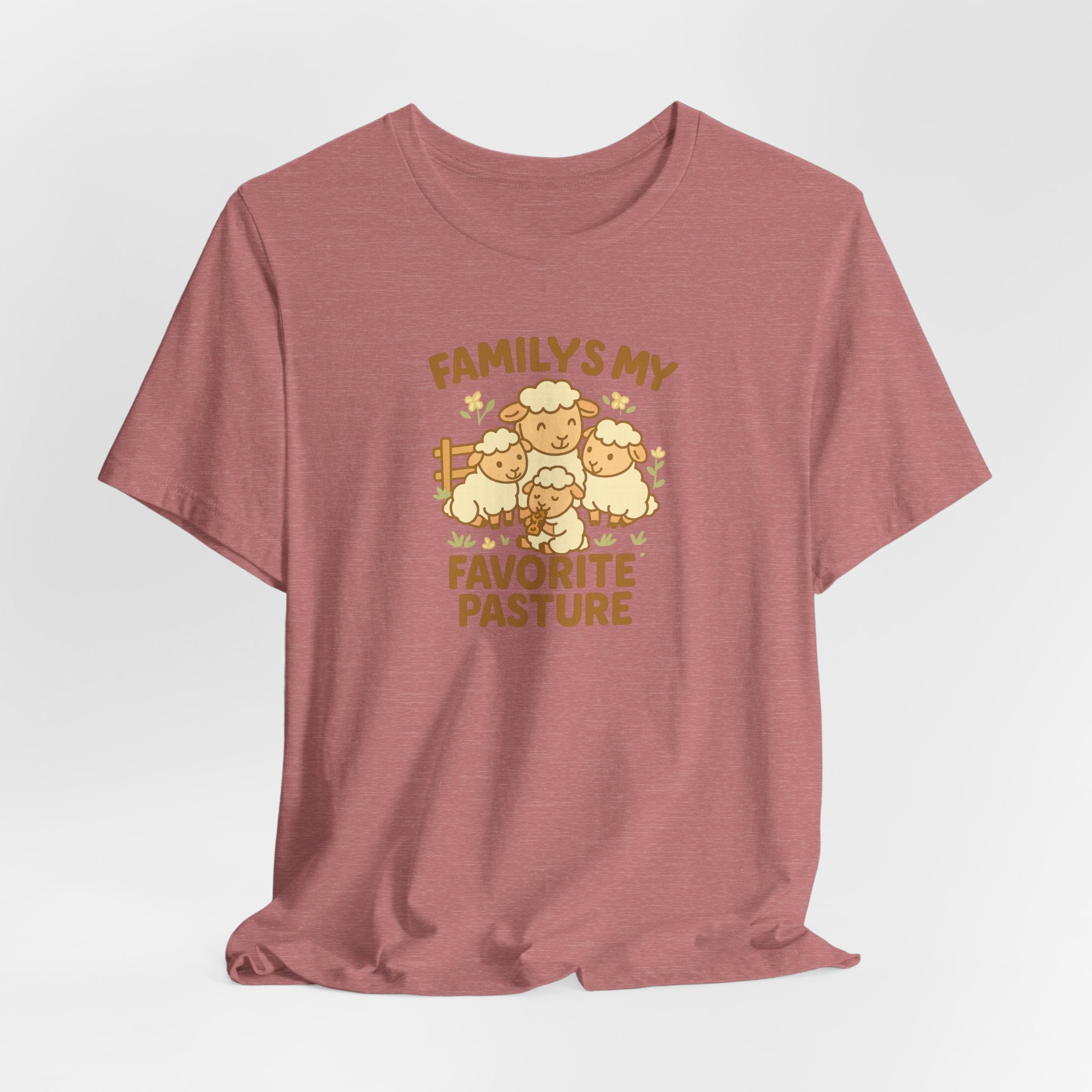 Family Is My Favorite Pasture – Graphic T-Shirt