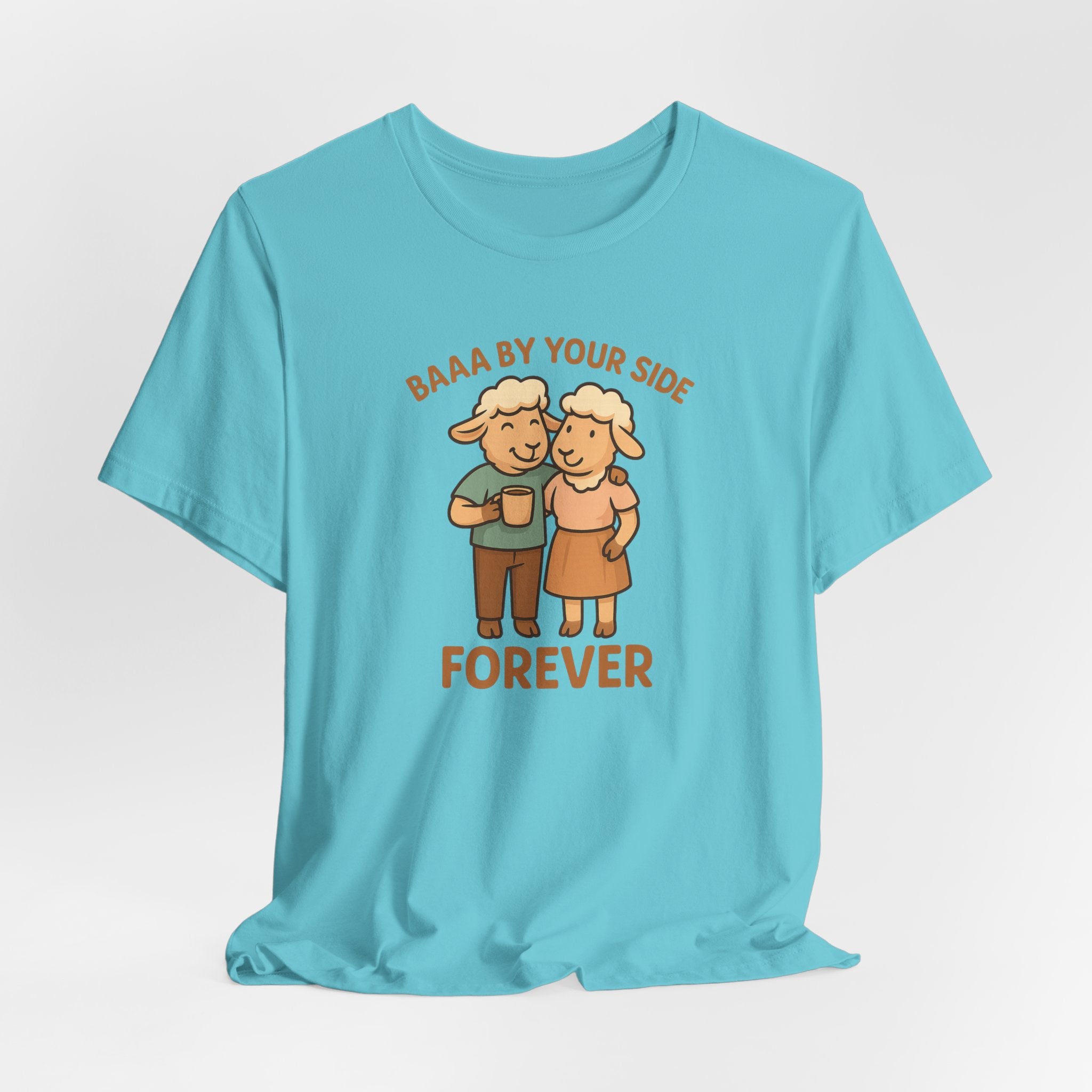 Baaa by Your Side Forever (Couple) – Graphic T-Shirt