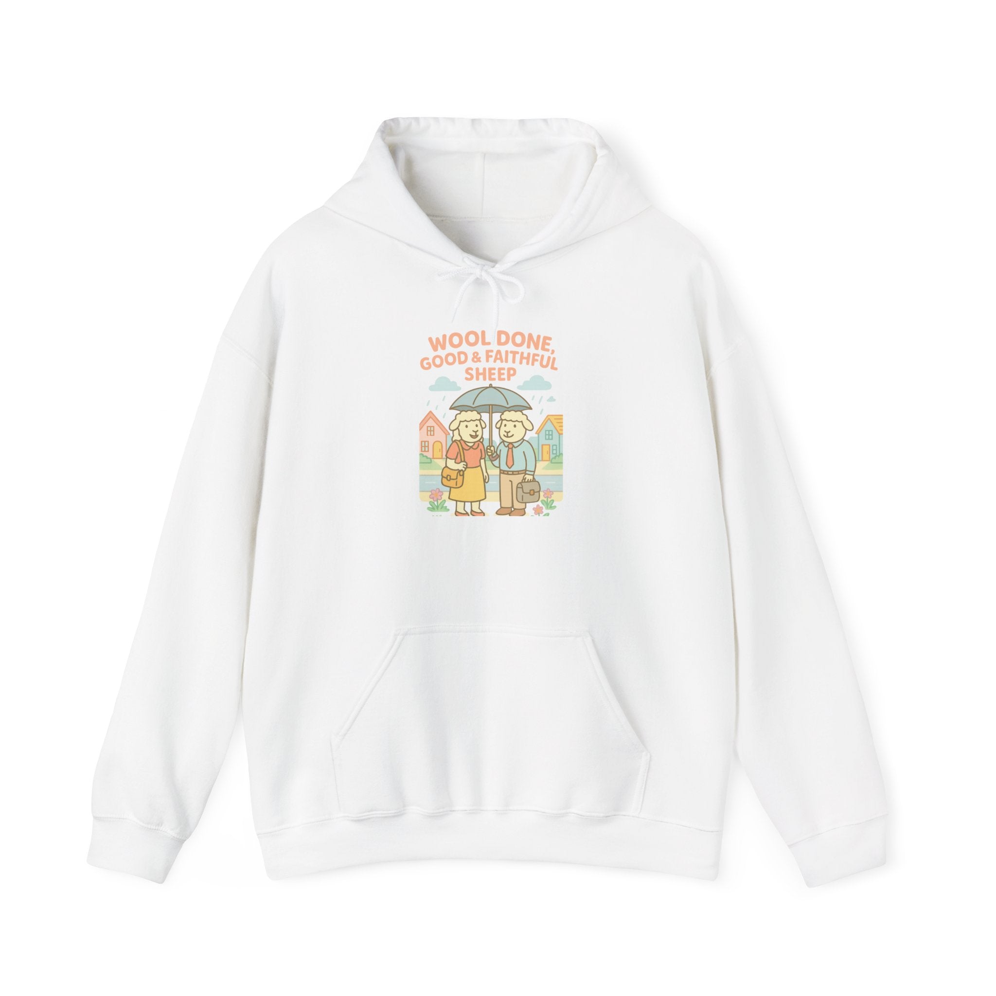 Wool Done, Good & Faithful Sheep – Graphic Hoodie