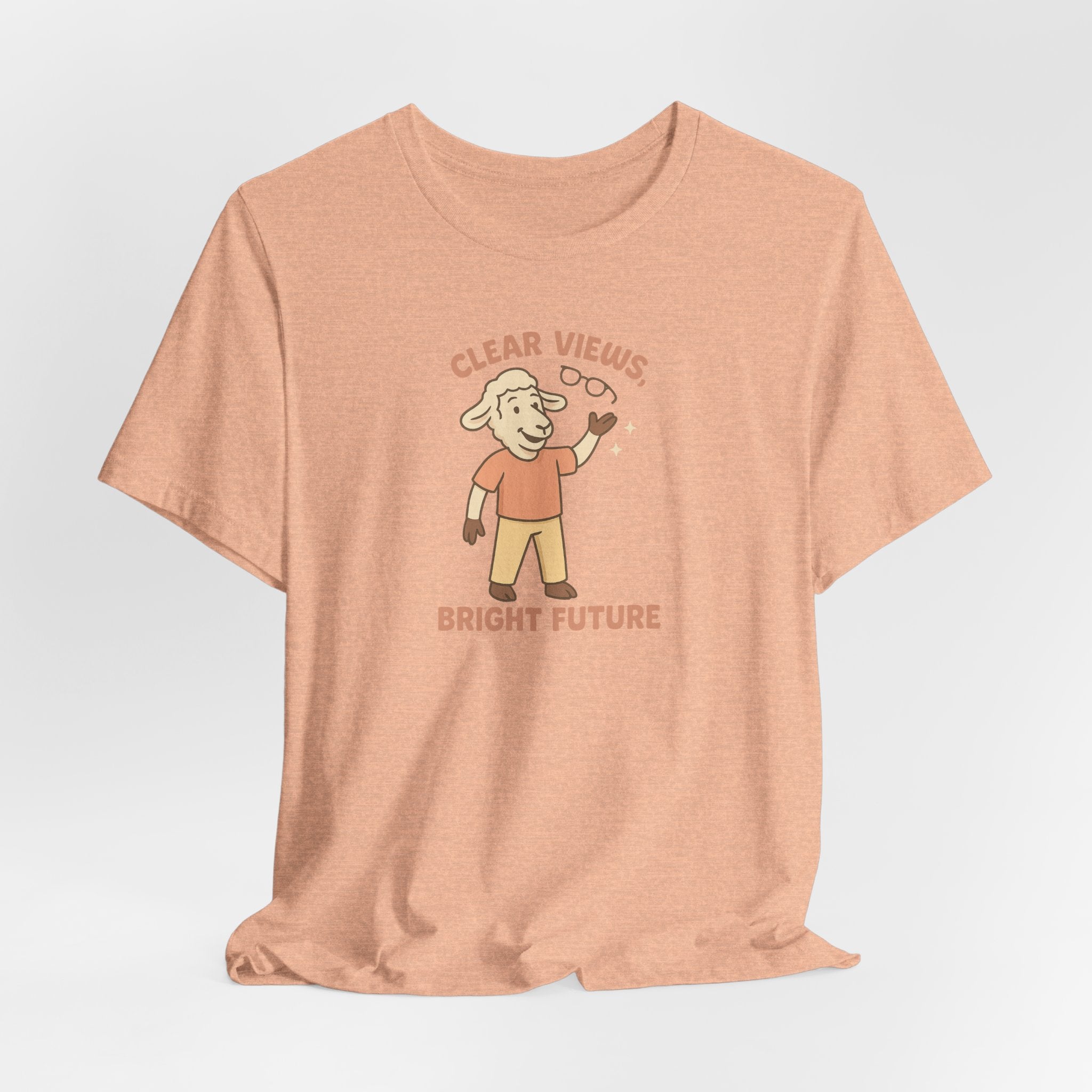 Clear Views, Bright Future – Graphic T-Shirt