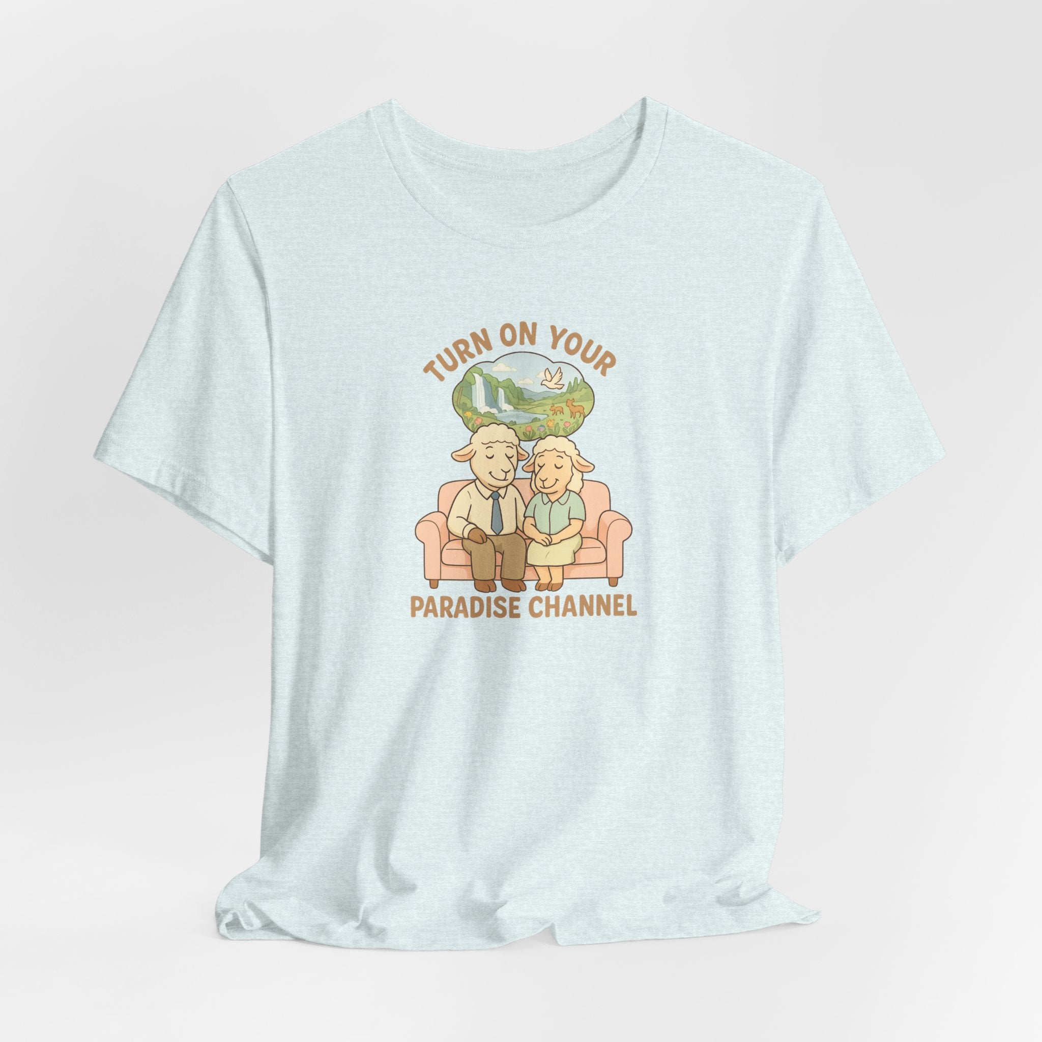 Turn On Your Paradise Channel – Graphic T-Shirt