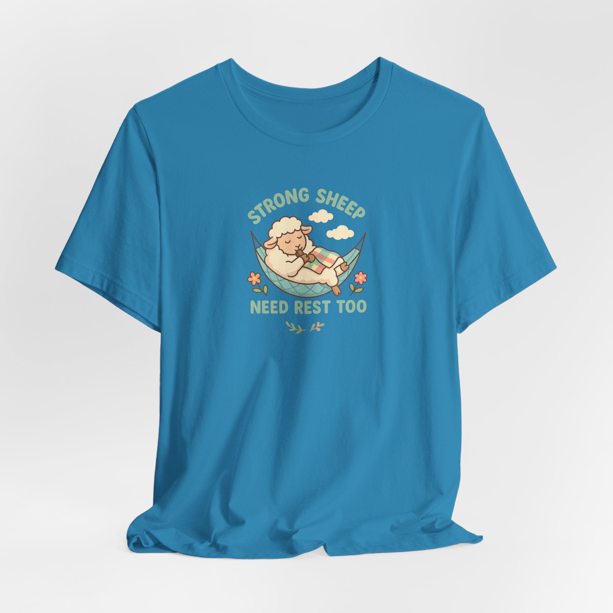 Strong Sheep Need Rest Too – Graphic T-Shirt