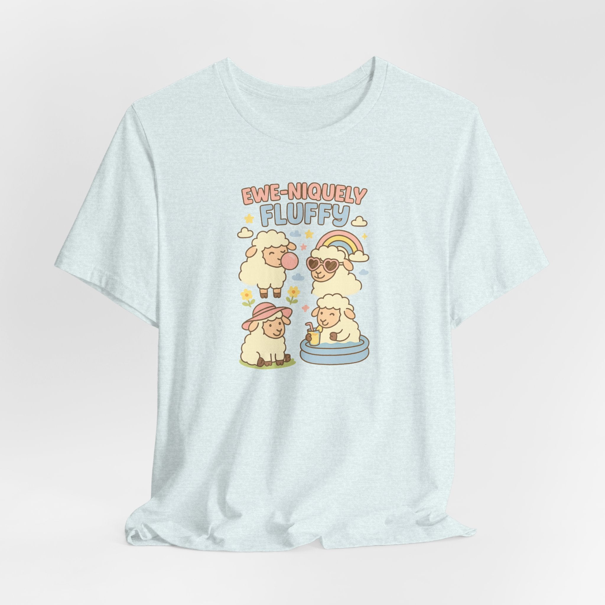 Ewe-niquely Fluffy – Graphic T-Shirt