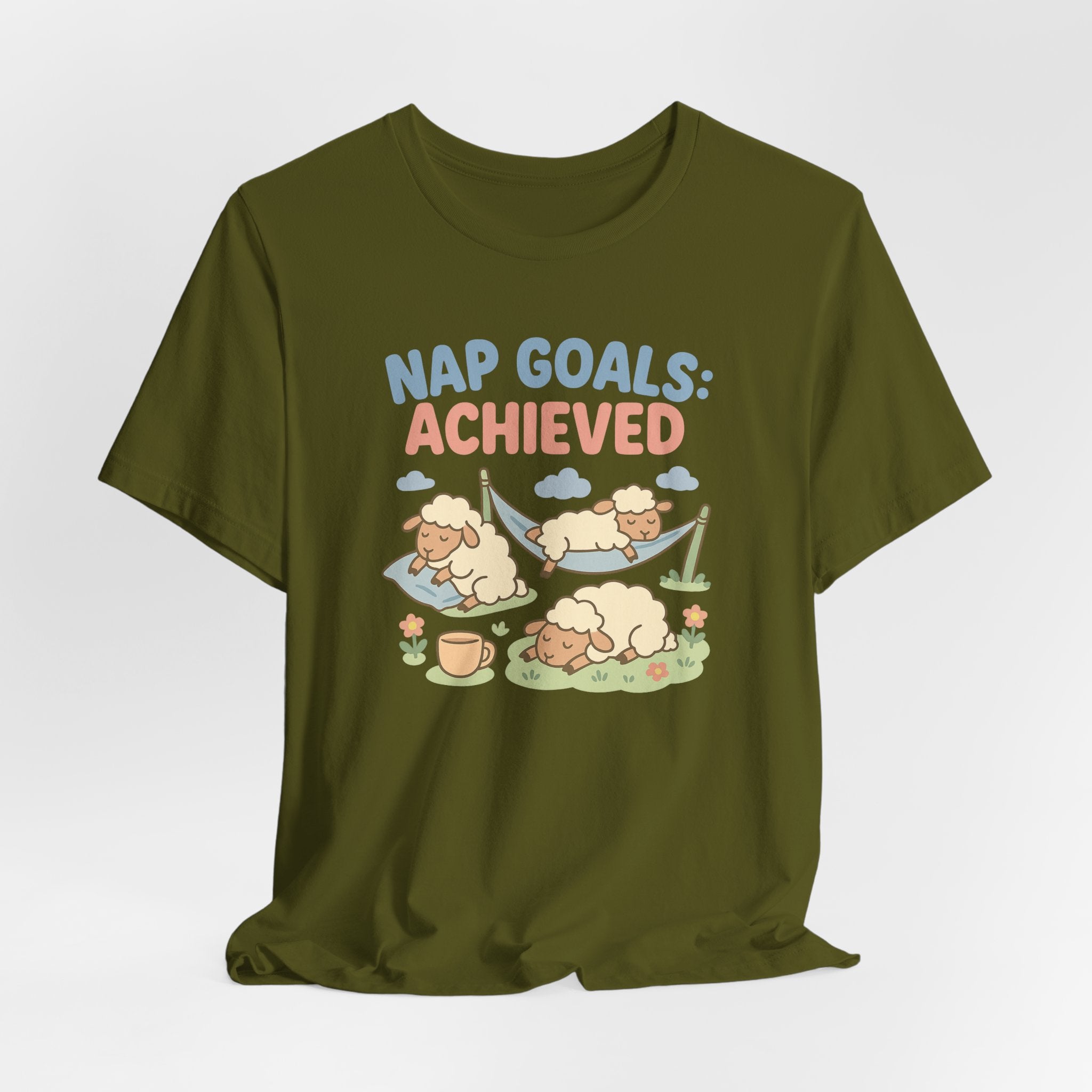 Nap Goals: Achieved – Graphic T-Shirt