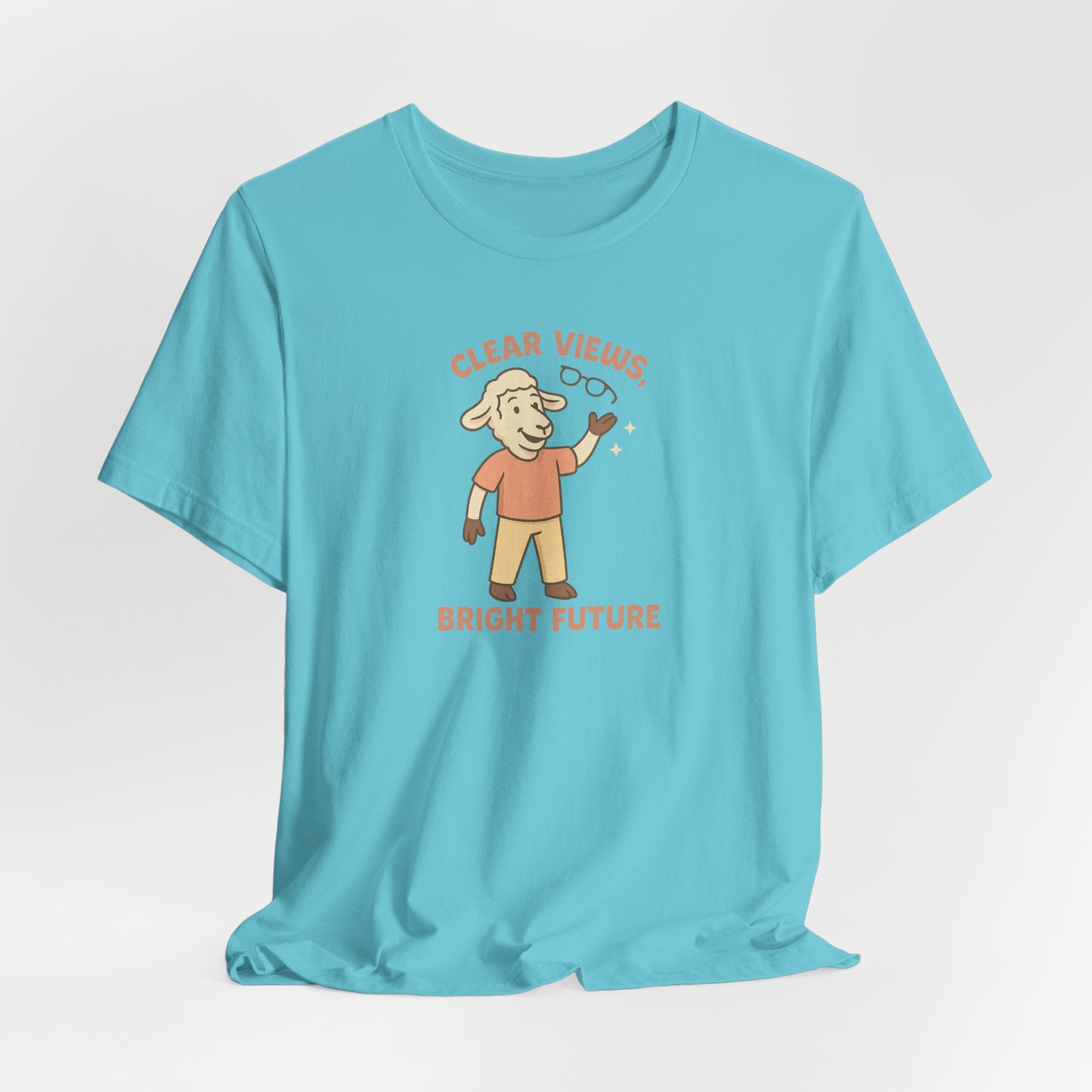 Clear Views, Bright Future – Graphic T-Shirt