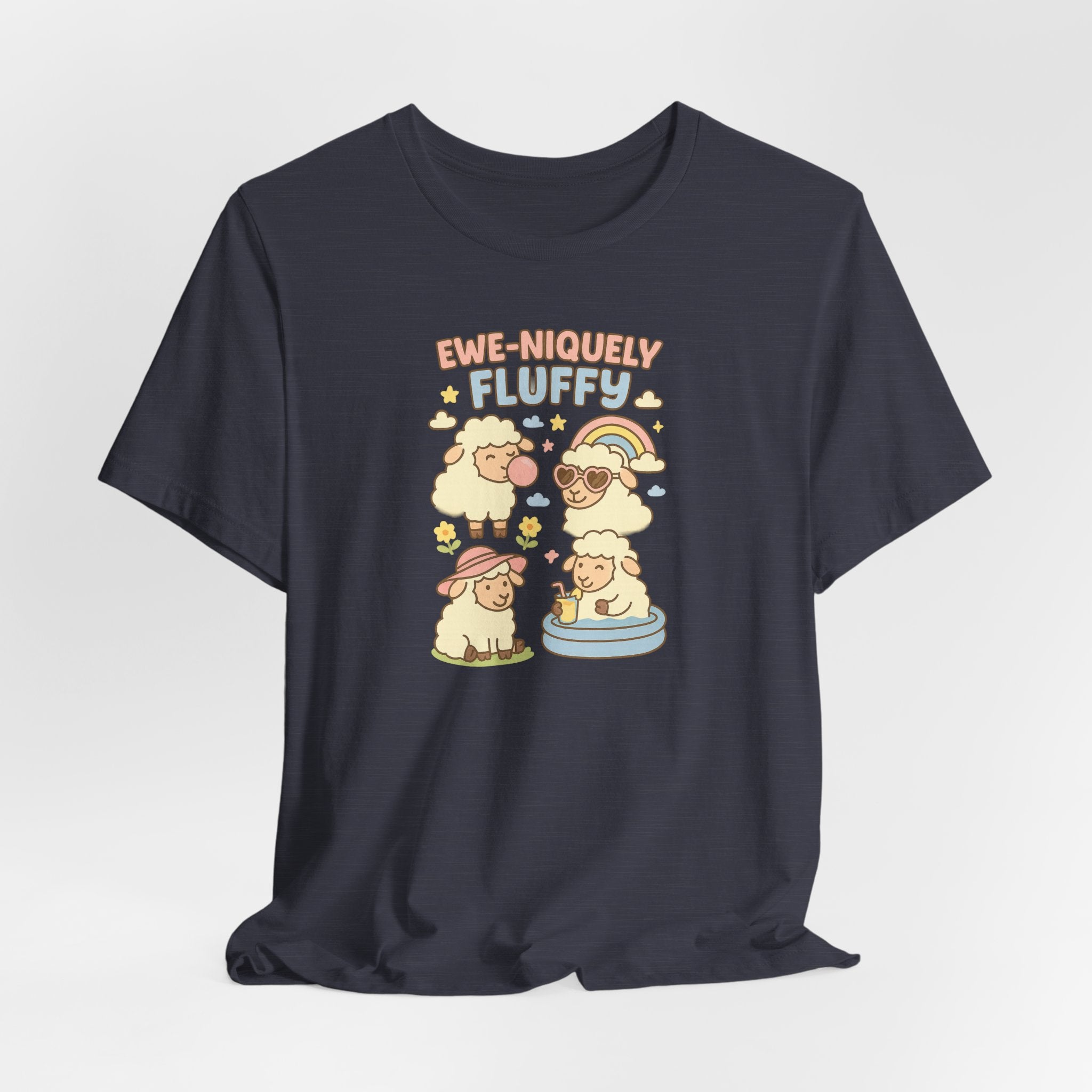 Ewe-niquely Fluffy – Graphic T-Shirt