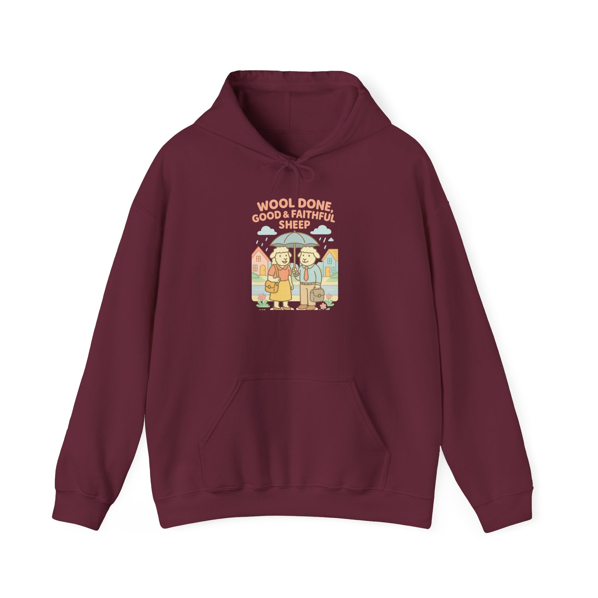 Wool Done, Good & Faithful Sheep – Graphic Hoodie