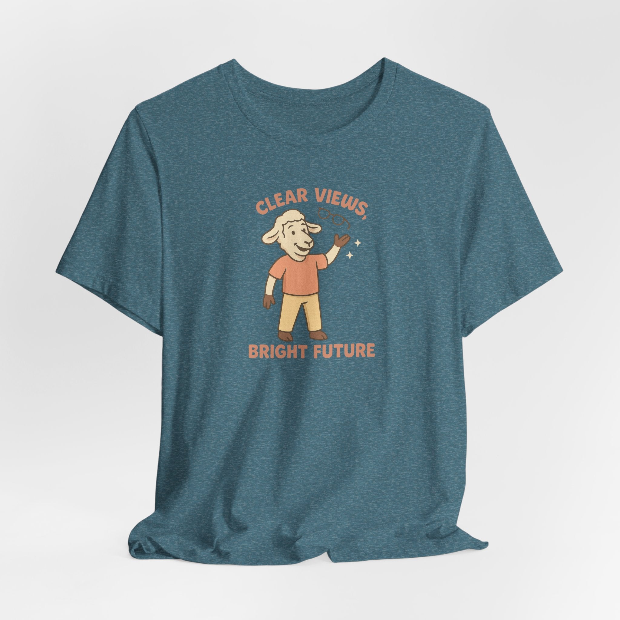 Clear Views, Bright Future – Graphic T-Shirt