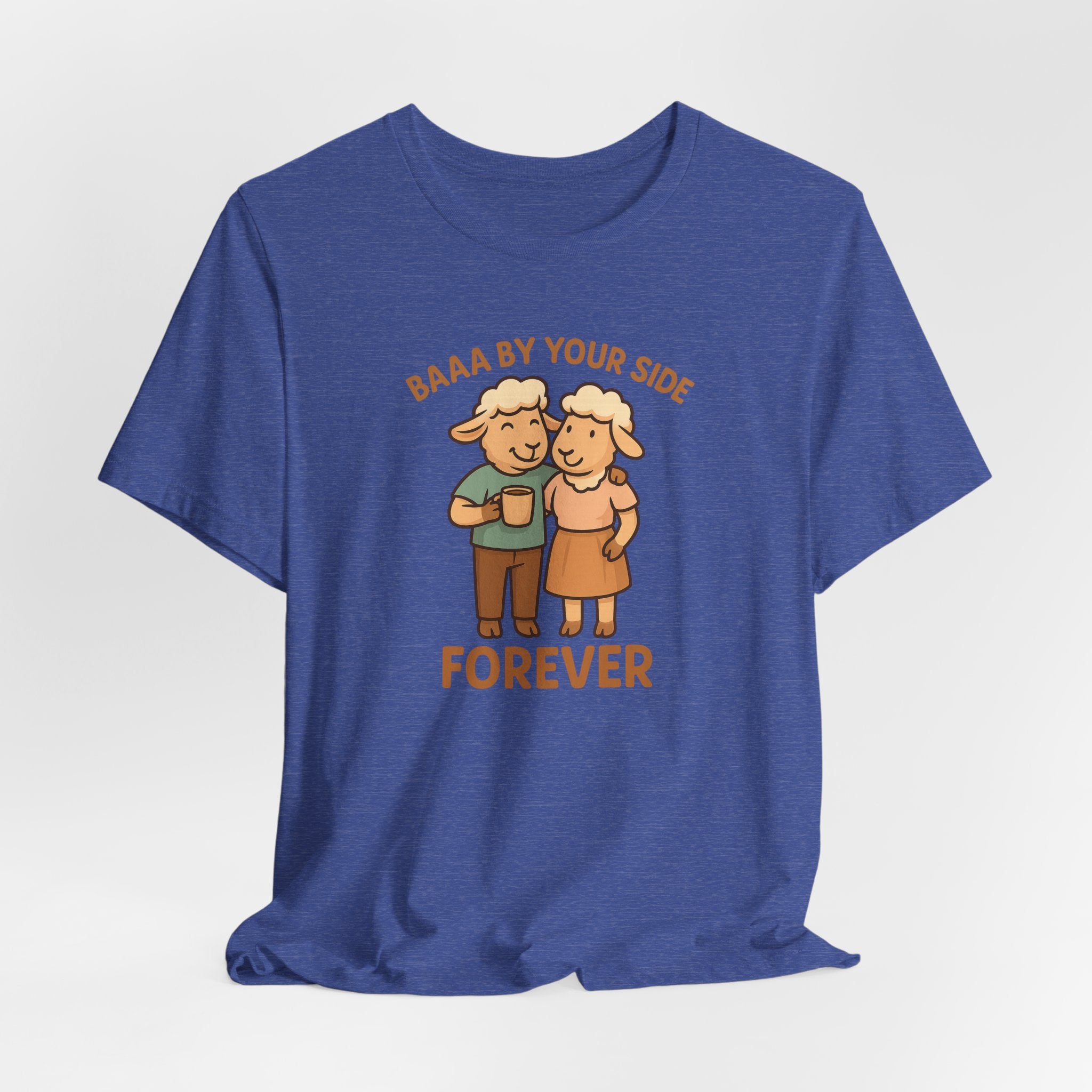 Baaa by Your Side Forever (Couple) – Graphic T-Shirt