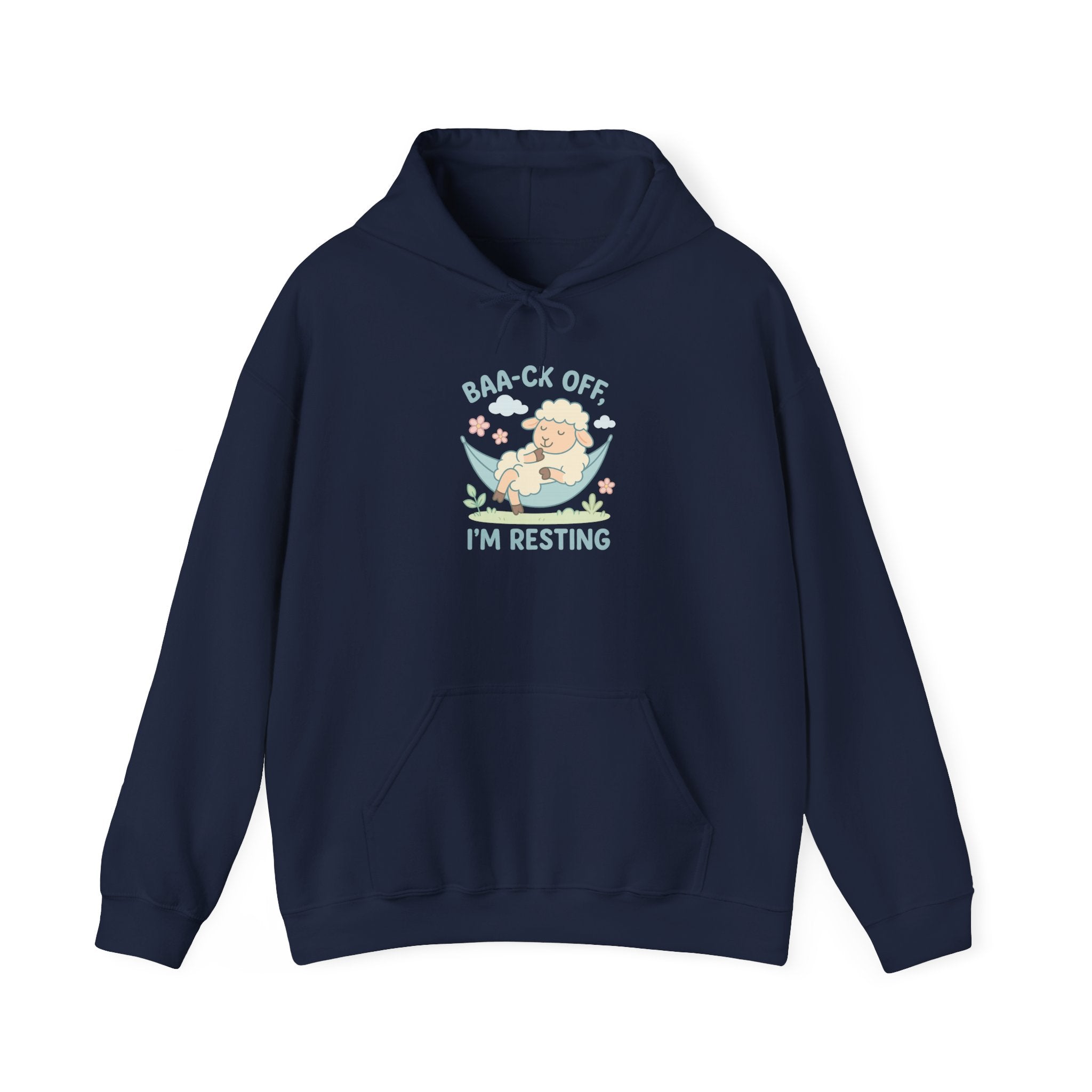 Baa-ck Off, I’m Resting – Graphic Hoodie