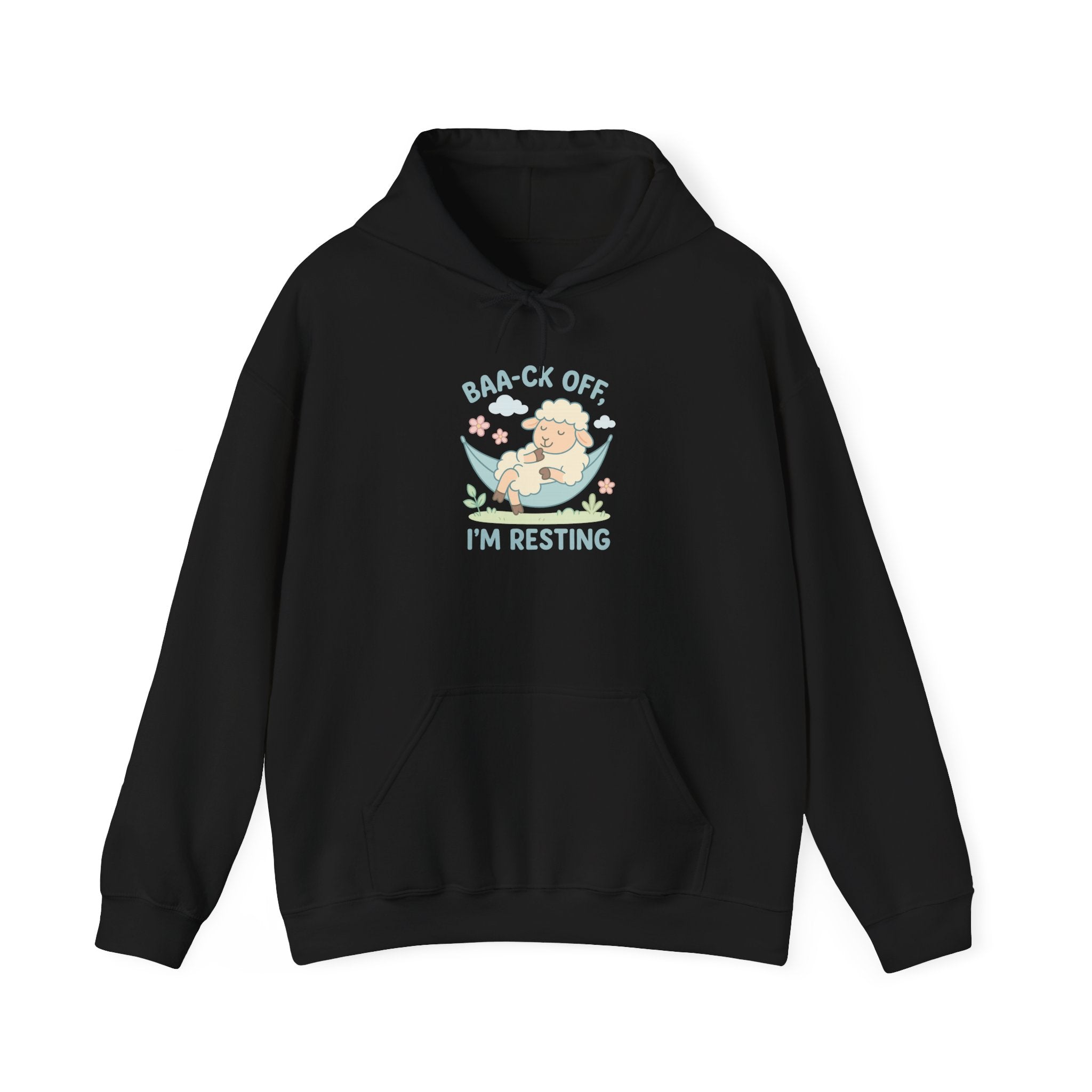 Baa-ck Off, I’m Resting – Graphic Hoodie
