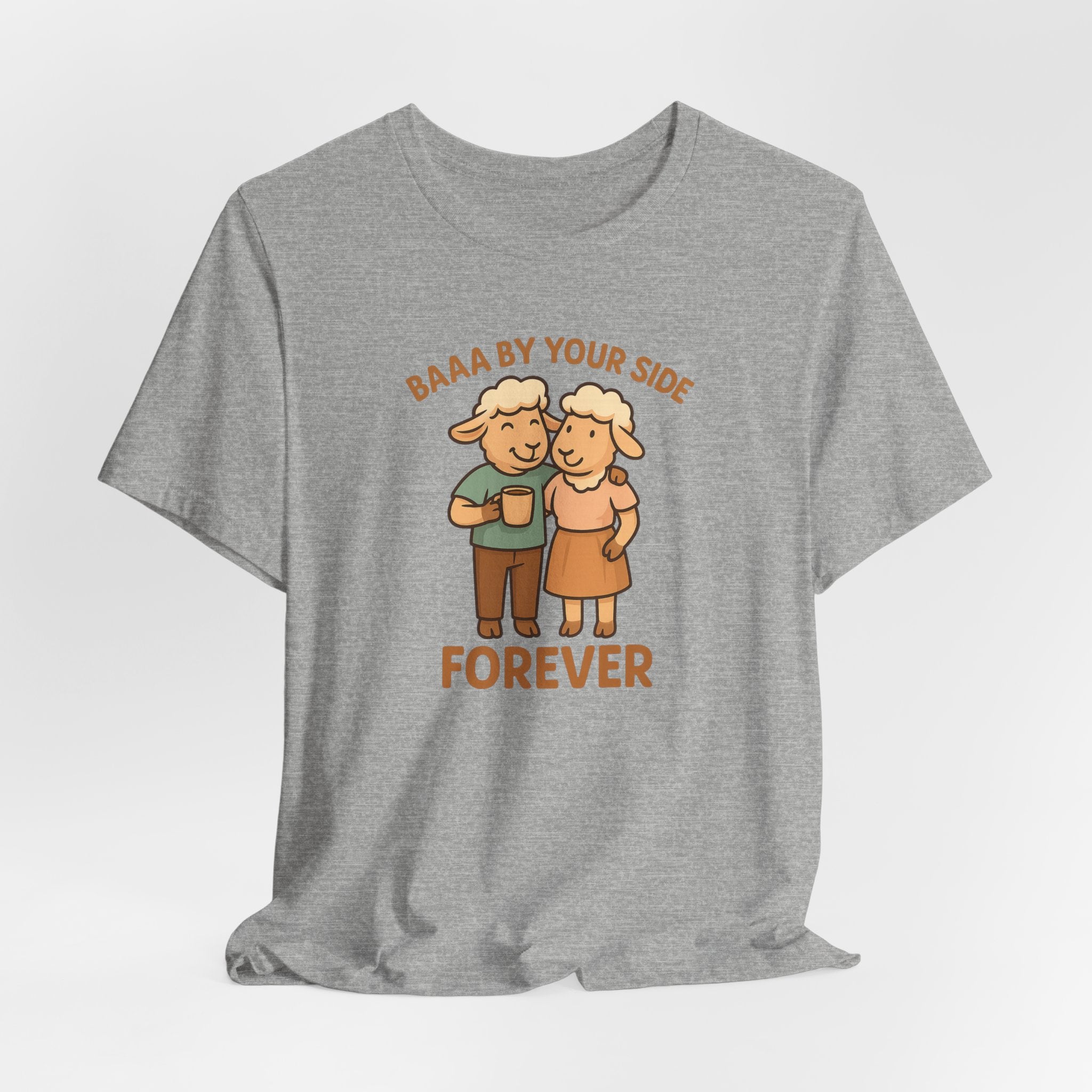 Baaa by Your Side Forever (Couple) – Graphic T-Shirt