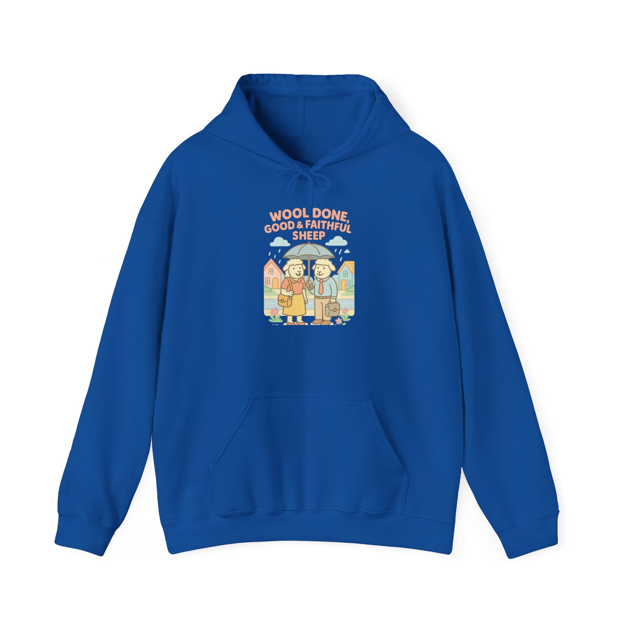 Wool Done, Good & Faithful Sheep – Graphic Hoodie