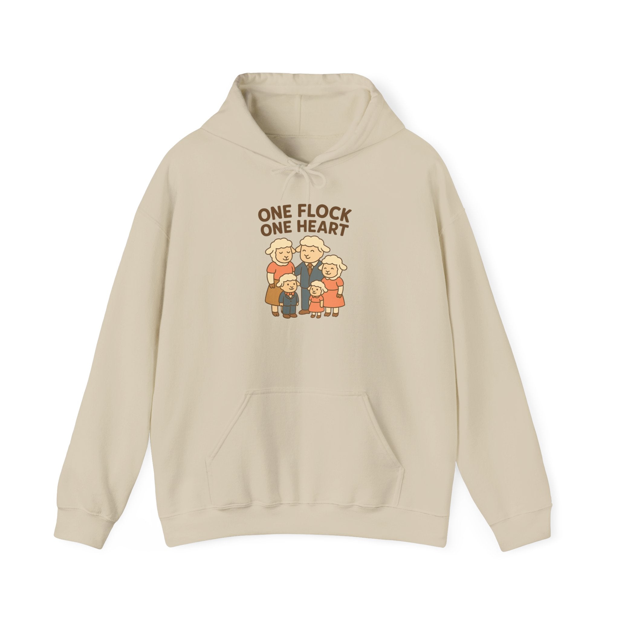 One Flock, One Heart – Graphic Hoodie
