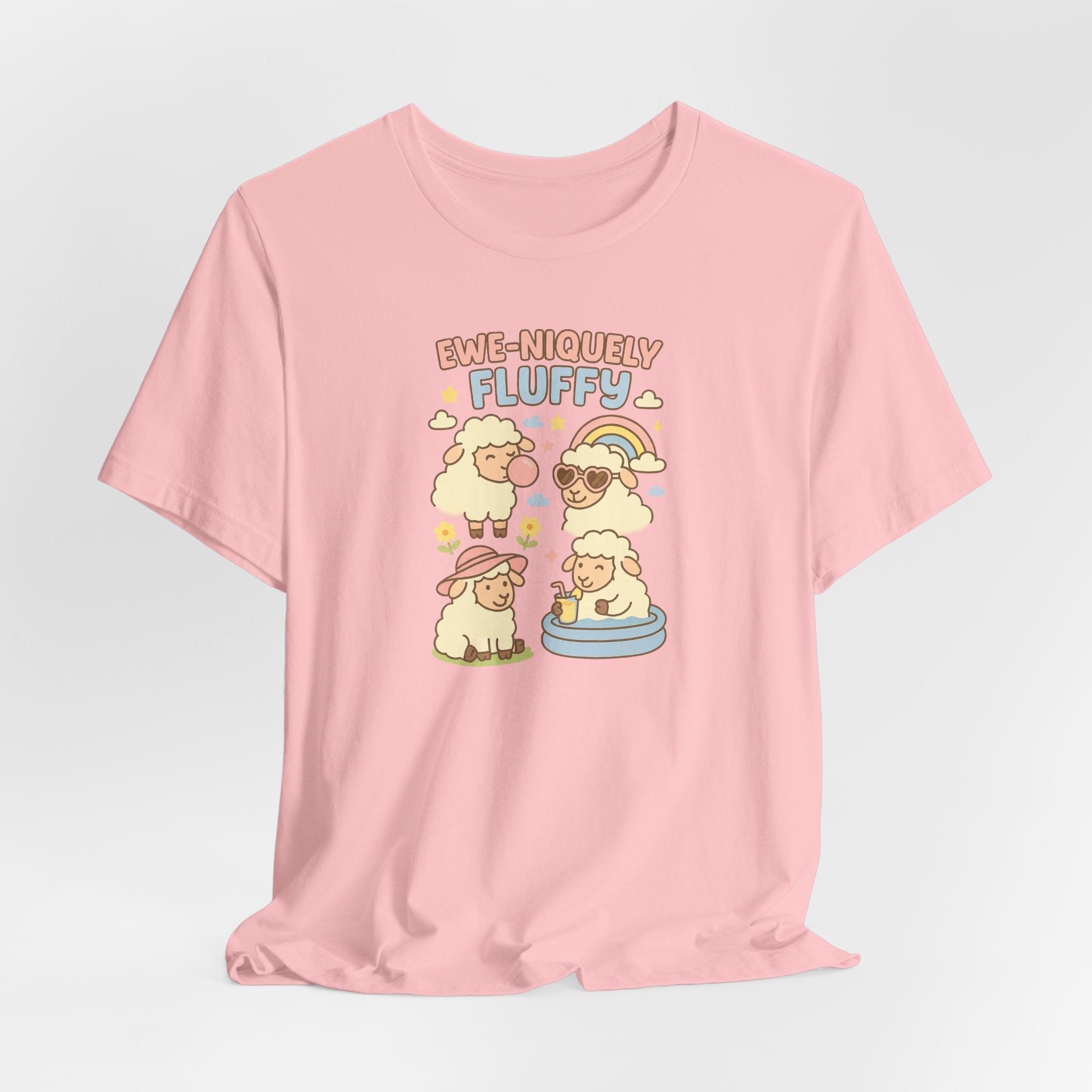 Ewe-niquely Fluffy – Graphic T-Shirt