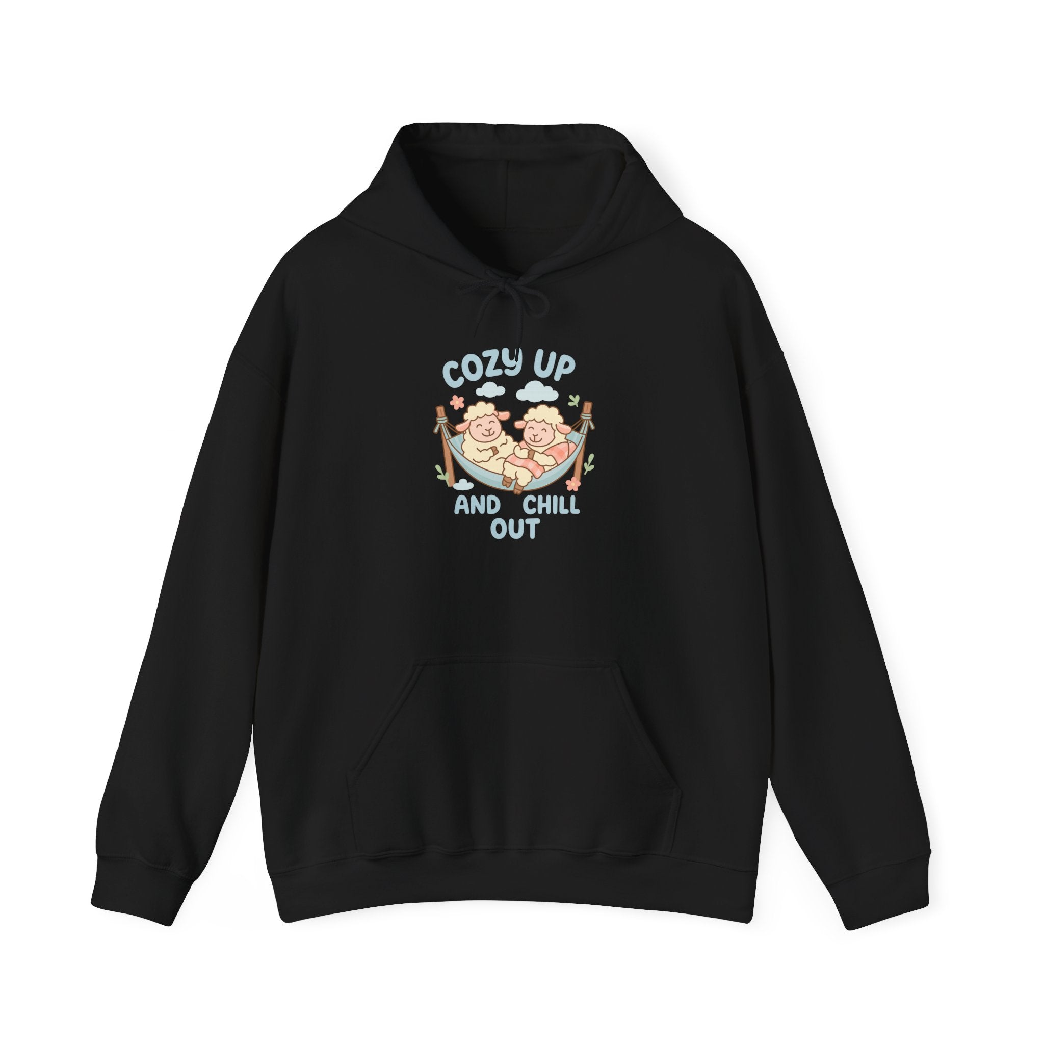 Cozy Up and Chill Out – Graphic Hoodie
