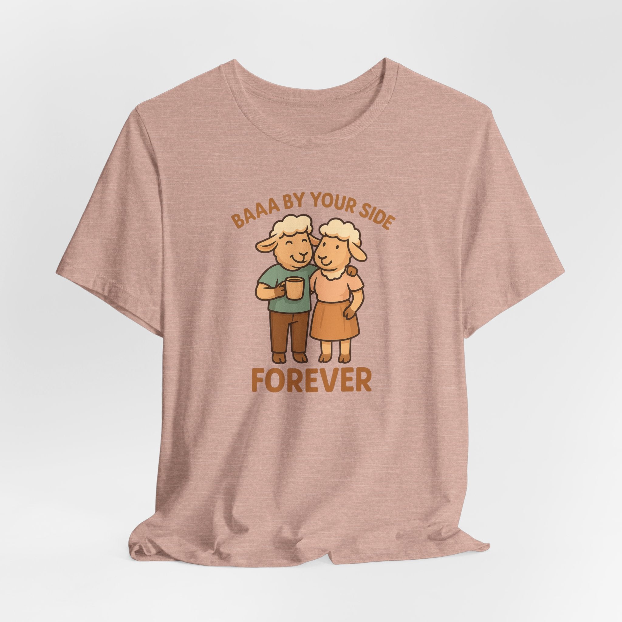 Baaa by Your Side Forever (Couple) – Graphic T-Shirt