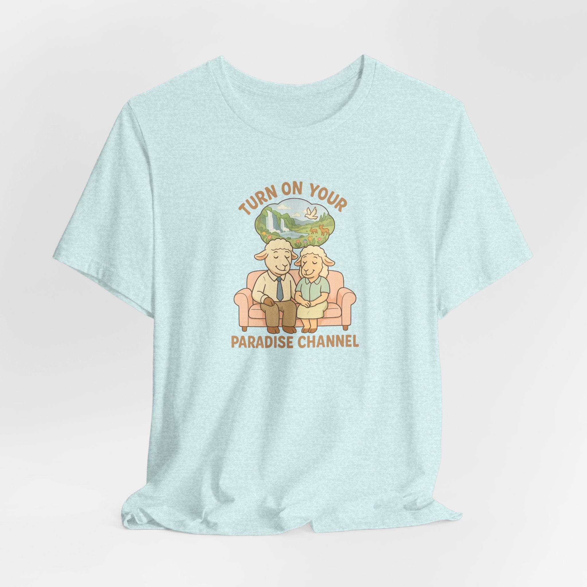 Turn On Your Paradise Channel – Graphic T-Shirt