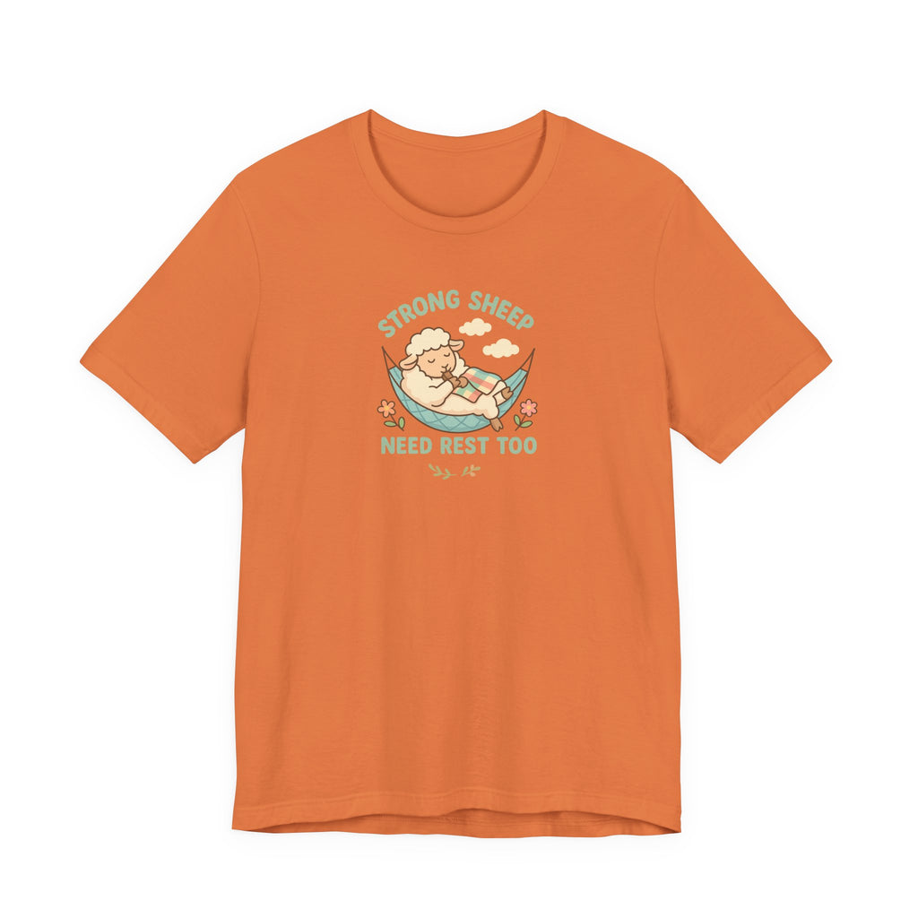 Strong Sheep Need Rest Too – Graphic T-Shirt