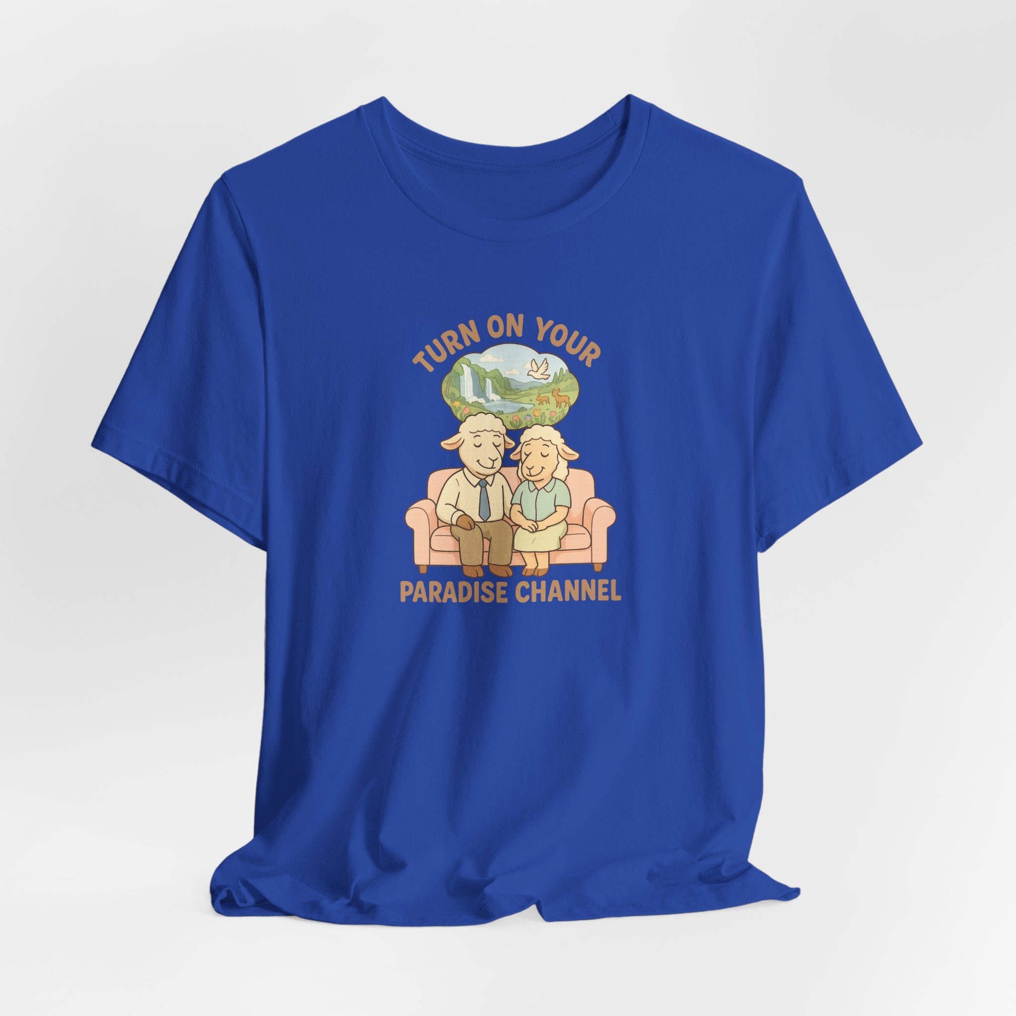 Turn On Your Paradise Channel – Graphic T-Shirt