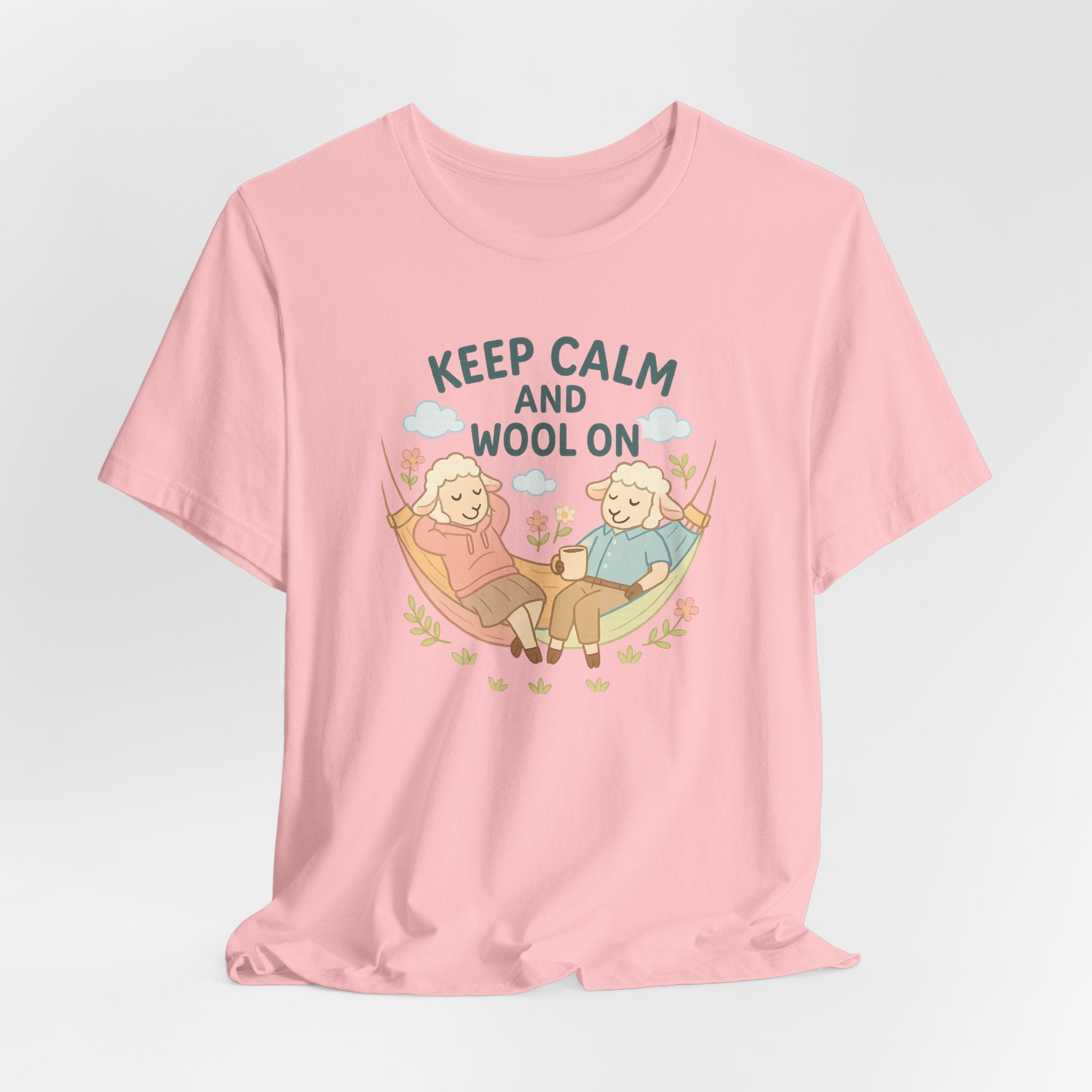 Keep Calm and Wool On – Graphic T-Shirt
