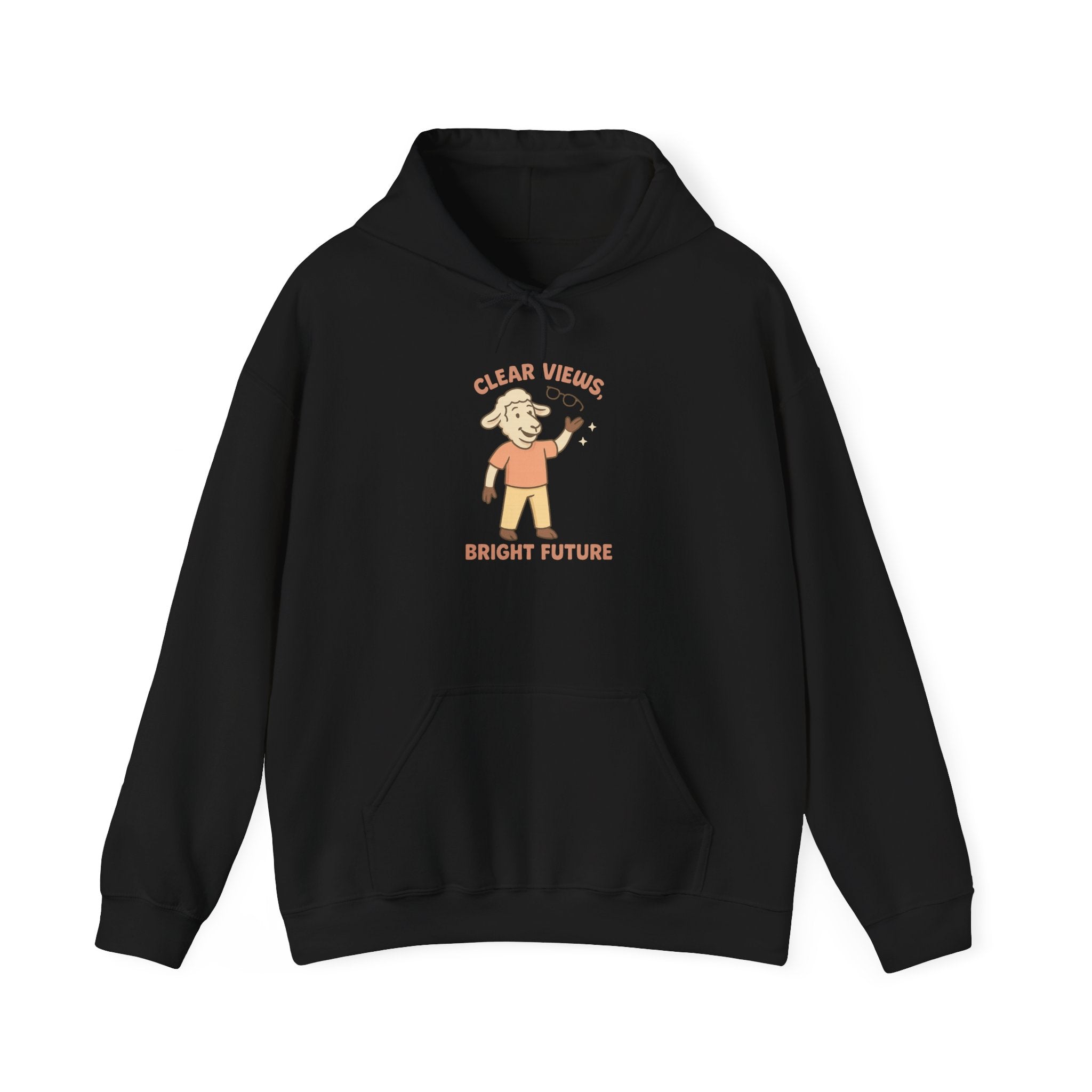 Clear Views, Bright Future – Graphic Hoodie