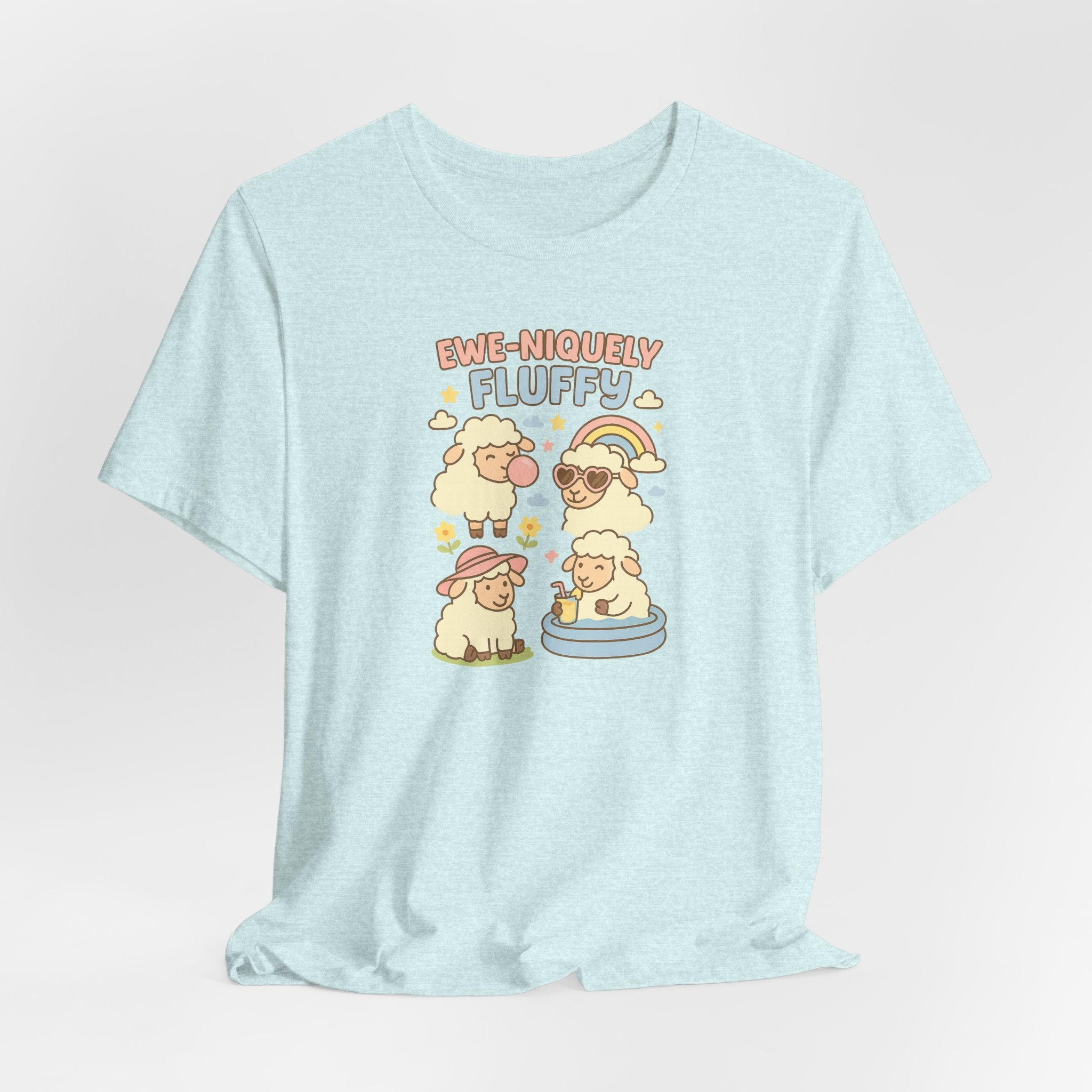 Ewe-niquely Fluffy – Graphic T-Shirt