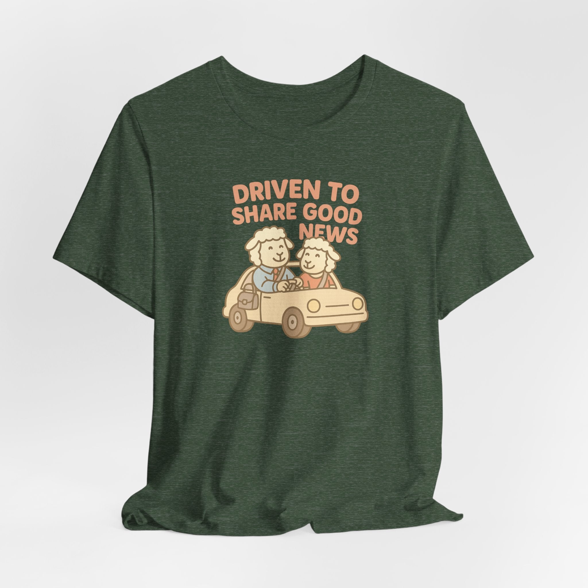 Driven to Share Good News (Married Couple) – Graphic T-Shirt