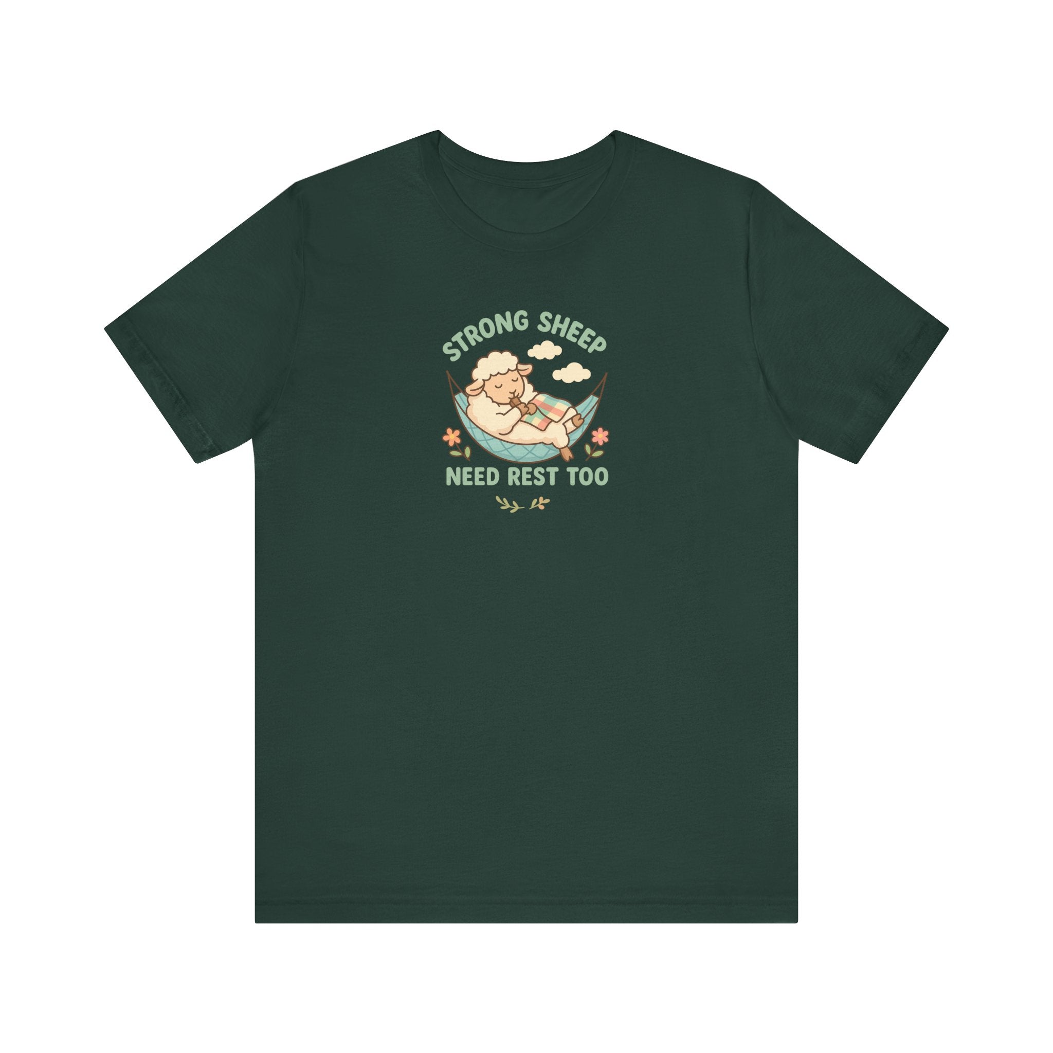 Strong Sheep Need Rest Too – Graphic T-Shirt