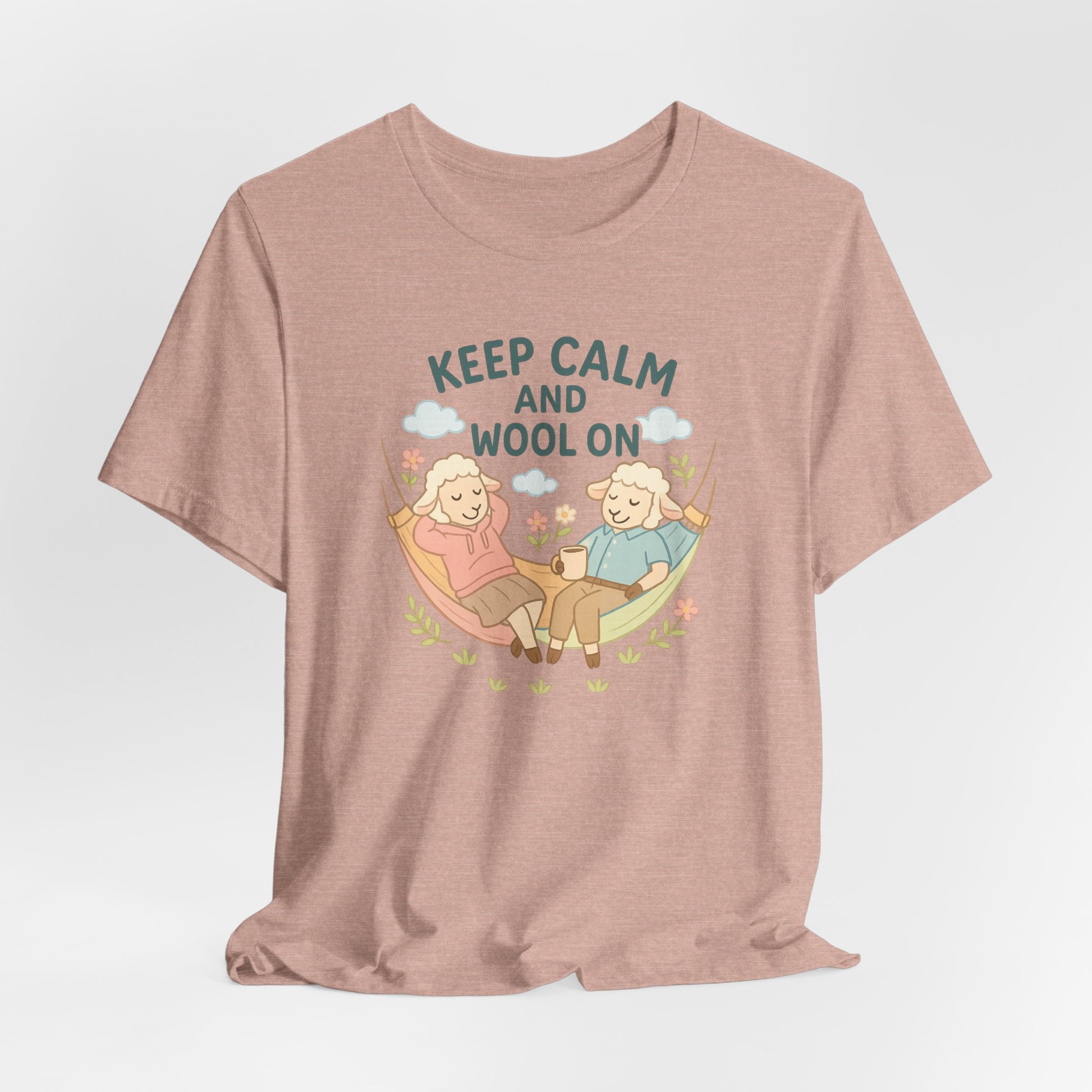 Keep Calm and Wool On – Graphic T-Shirt