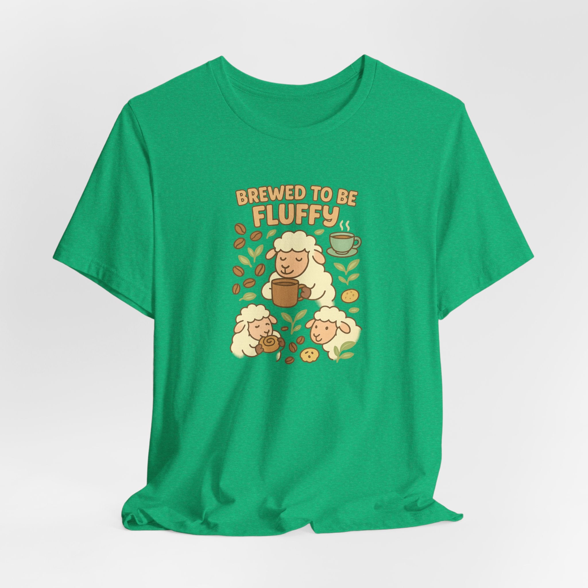 Brewed to Be Fluffy – Graphic T-Shirt