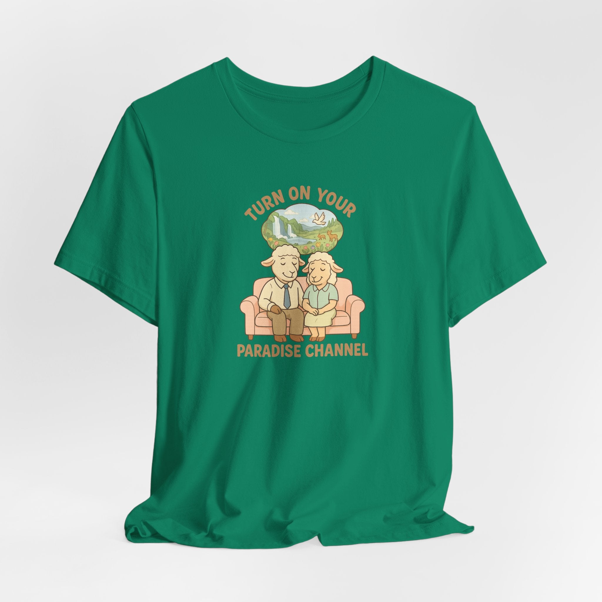 Turn On Your Paradise Channel – Graphic T-Shirt